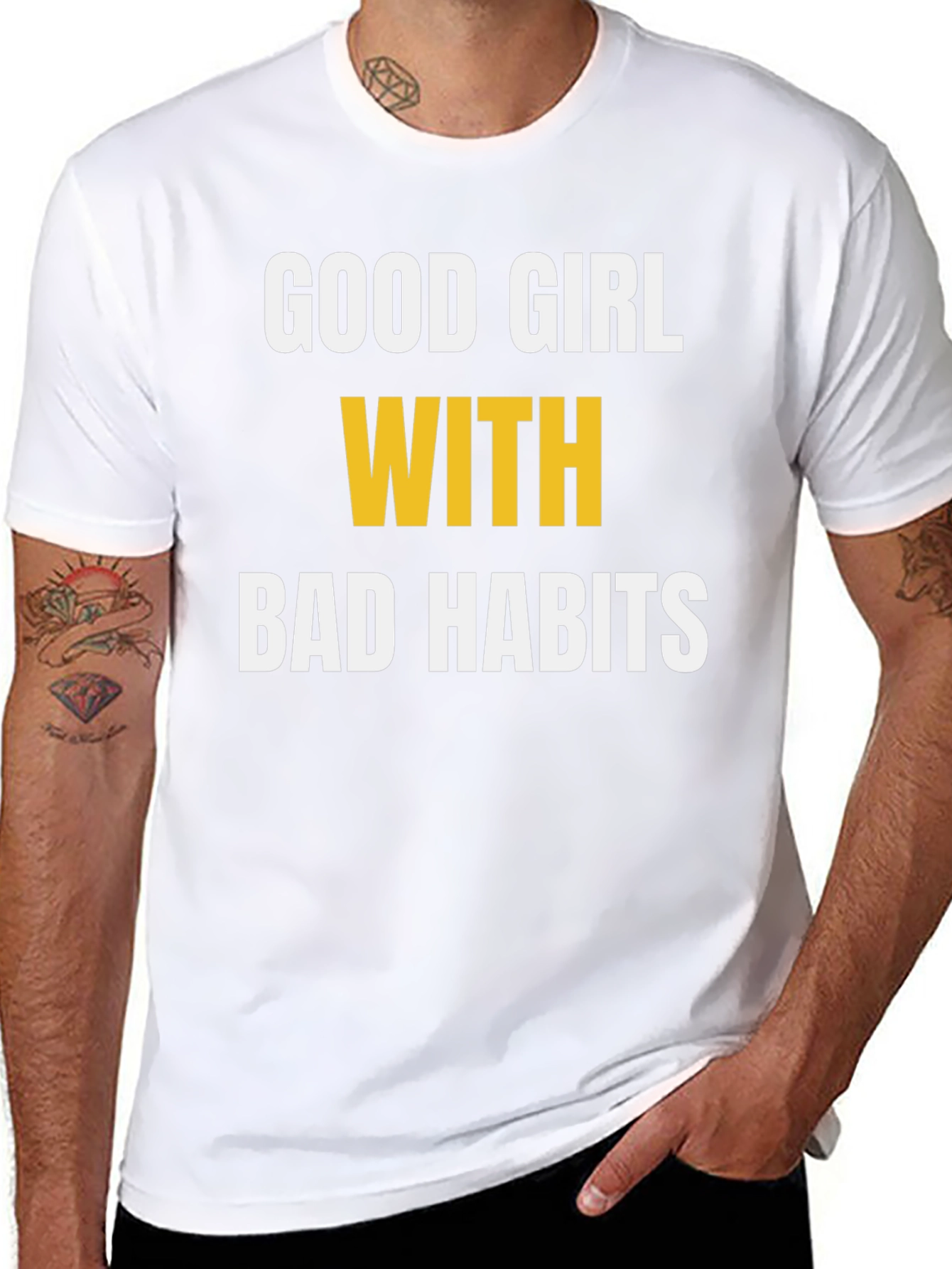 Good Girl Bad Habits Graphic Tee