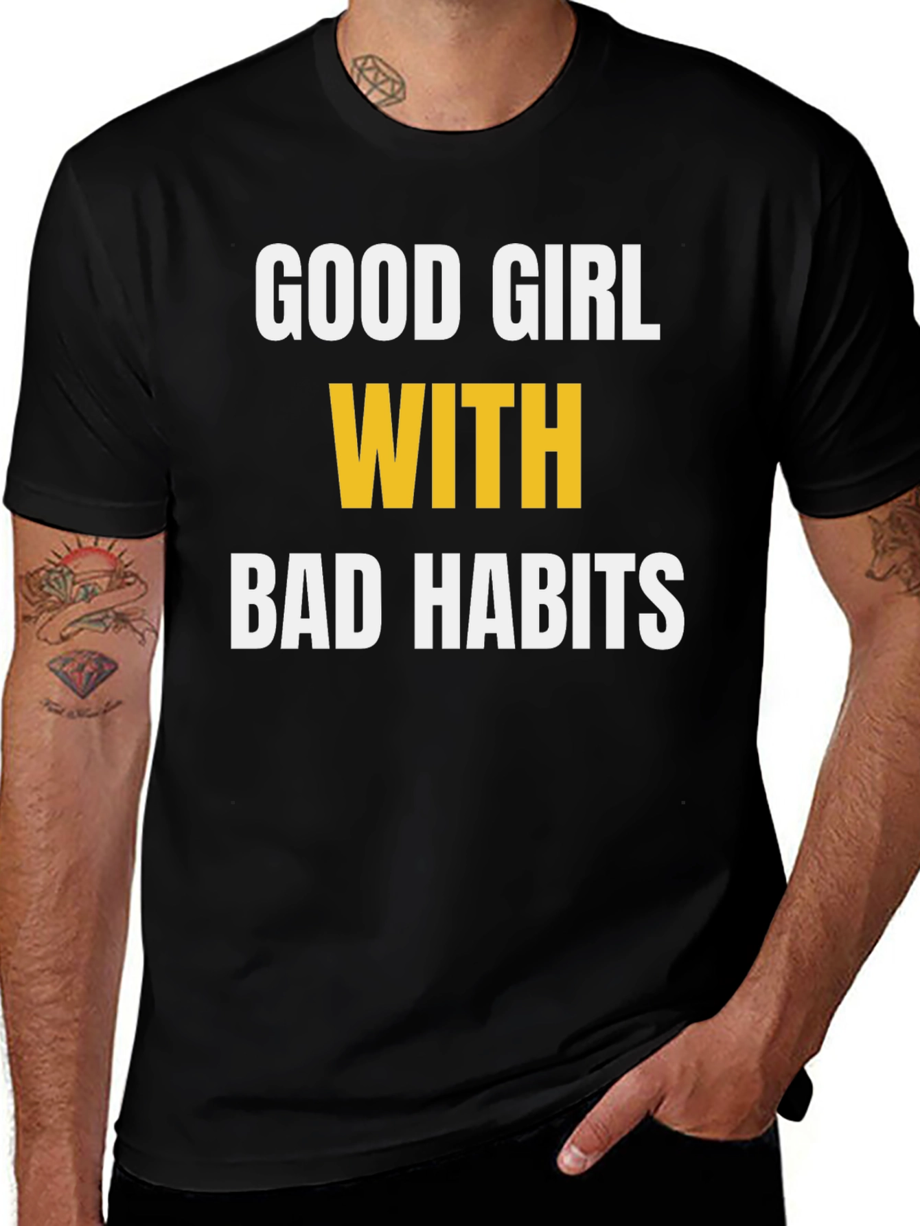 Good Girl Bad Habits Graphic Tee