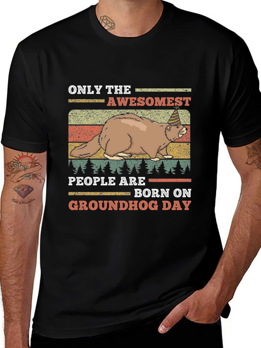 Groundhog Day Awesome Tee