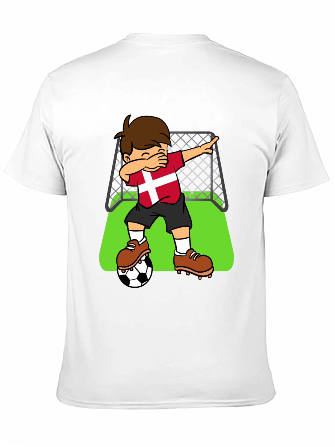 Denmark Soccer Dab T-Shirt