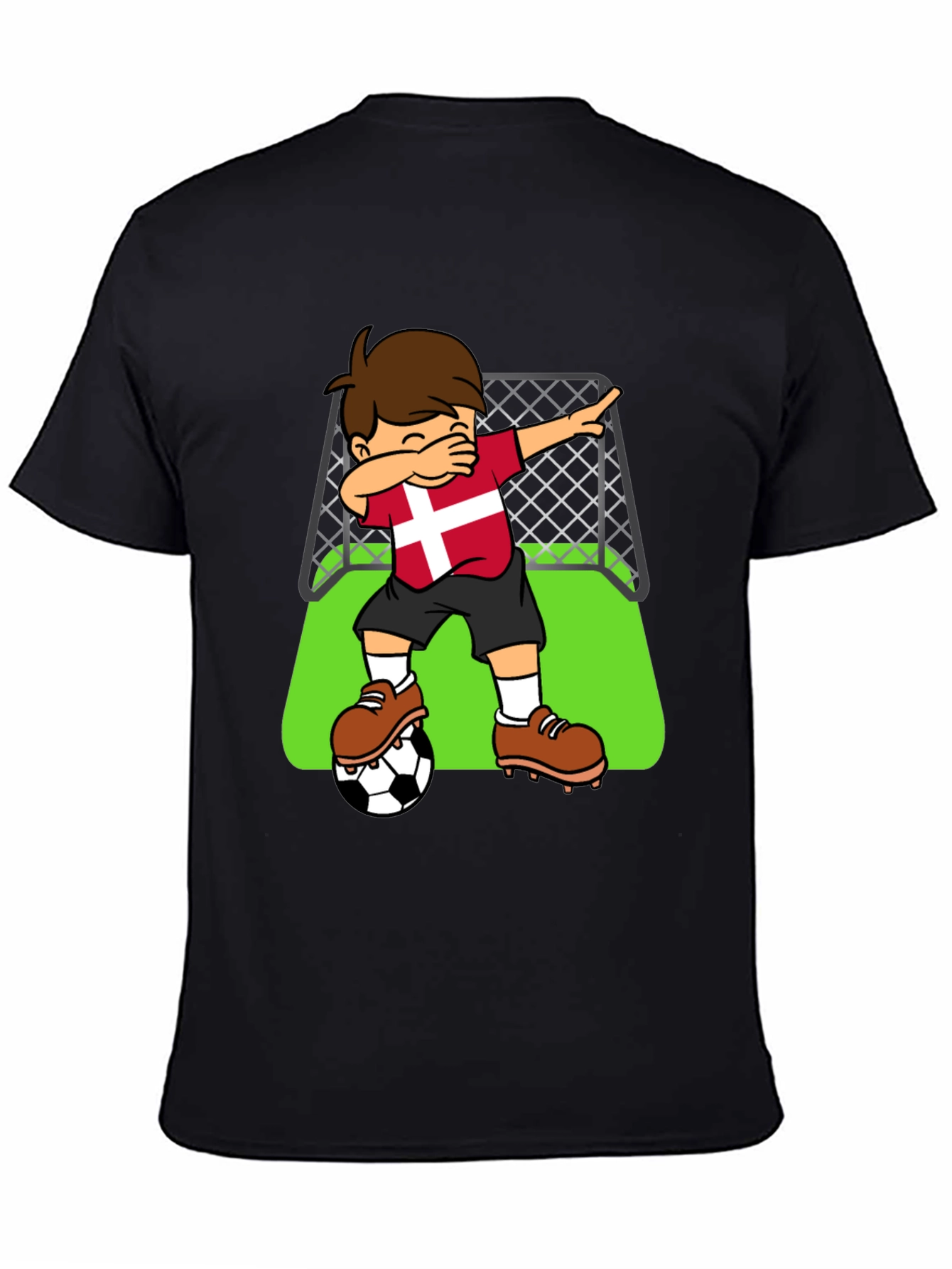 Denmark Soccer Dab T-Shirt