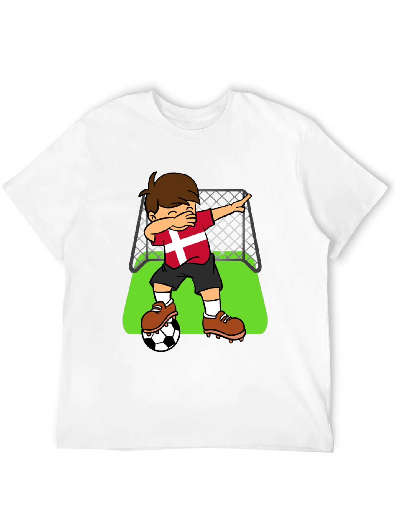 Denmark Soccer Dab T-Shirt