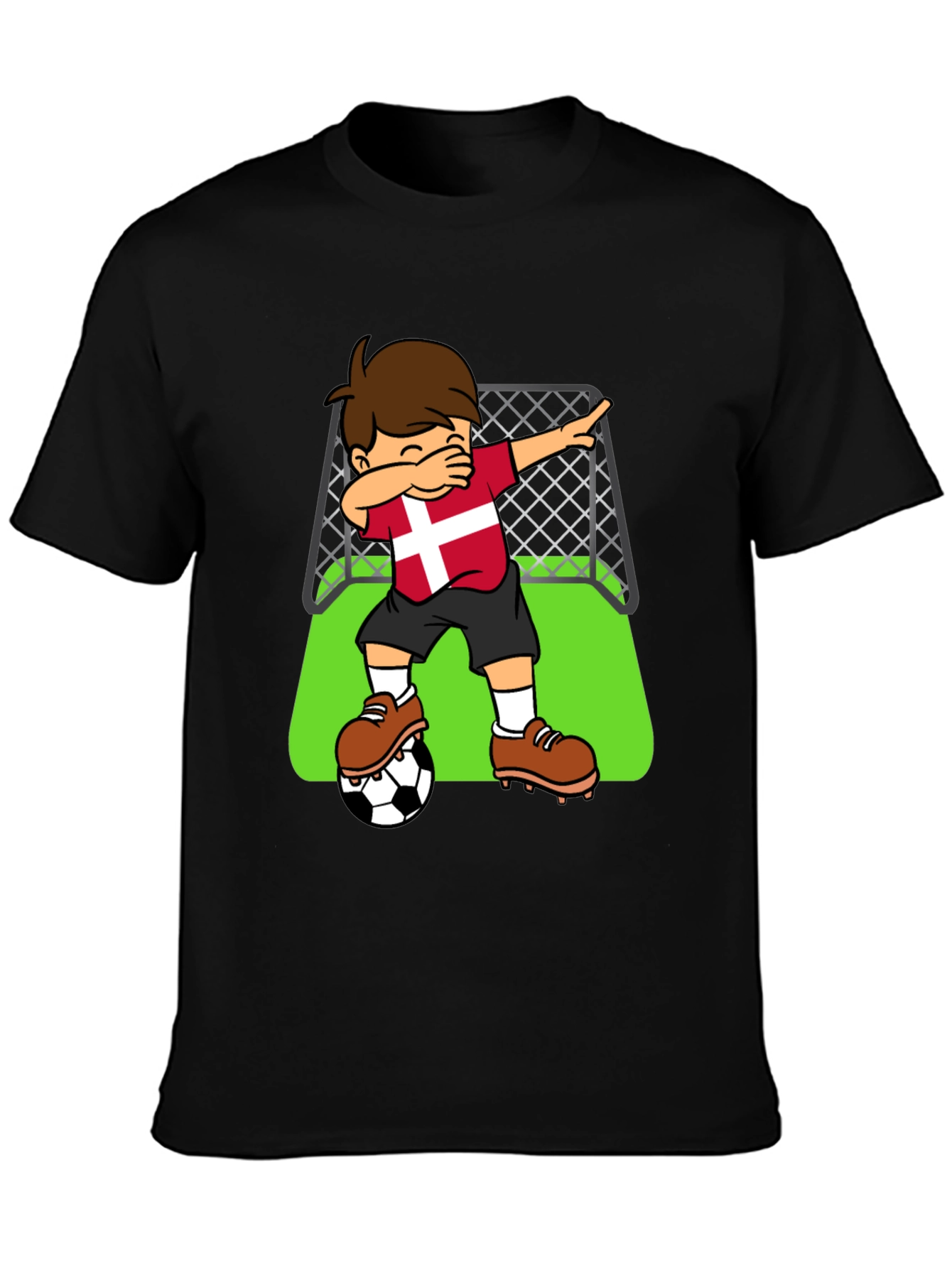 Denmark Soccer Dab T-Shirt