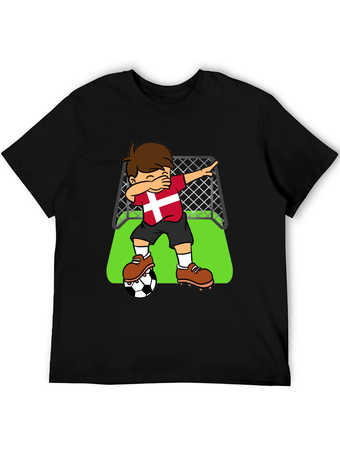 Denmark Soccer Dab T-Shirt