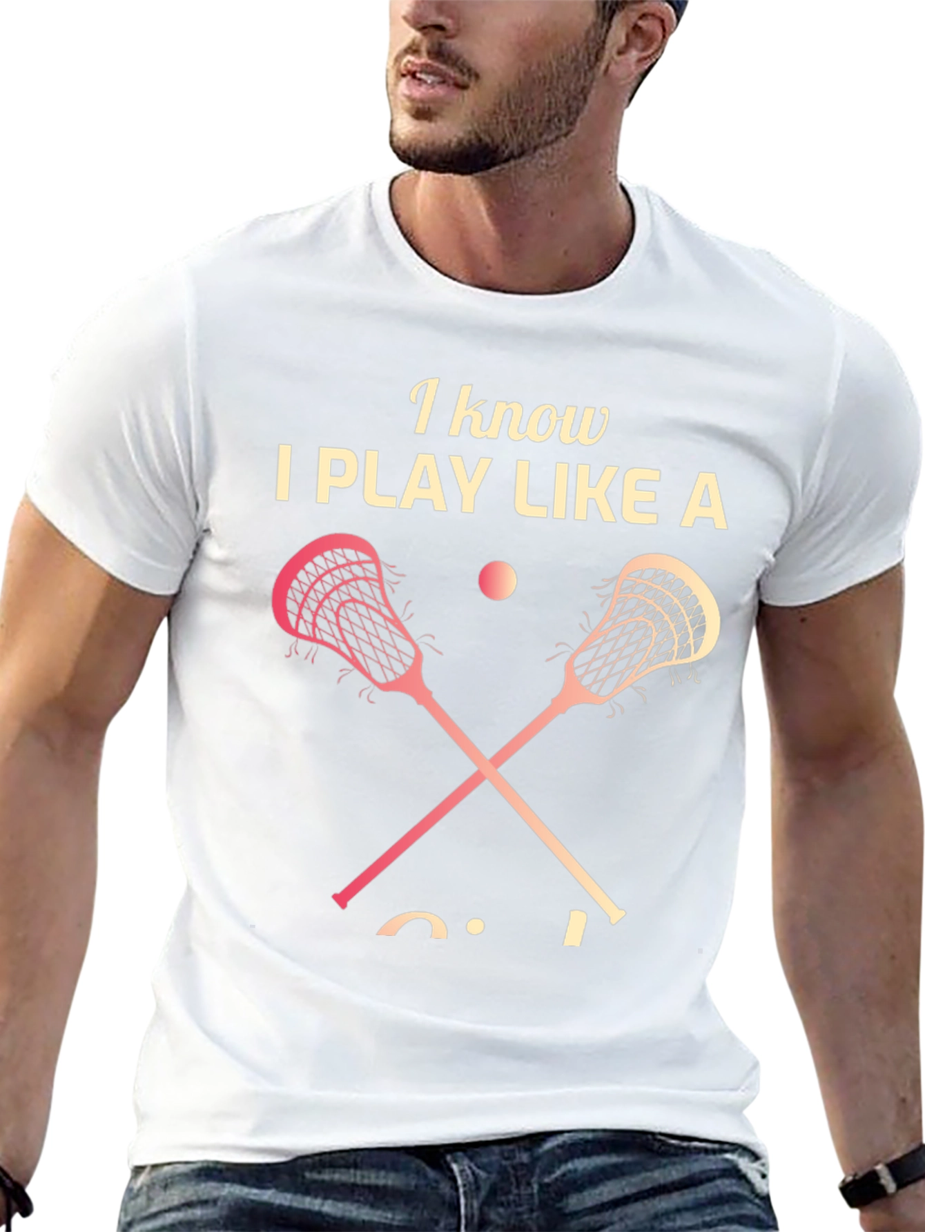 Lacrosse Player T-Shirt - I Play Like a Girl