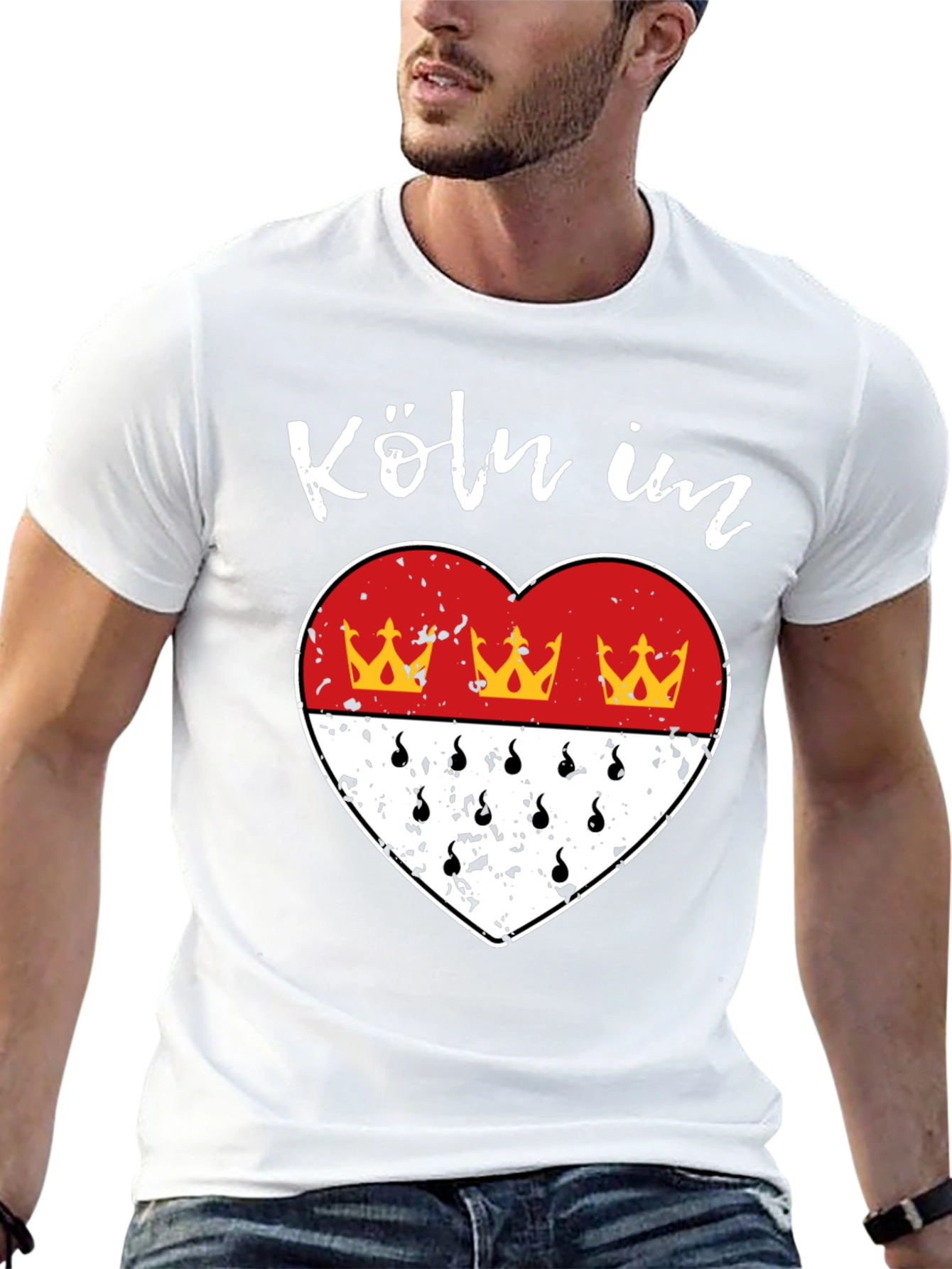 Köln Im Herzen T-Shirt Cologne Pride Tee