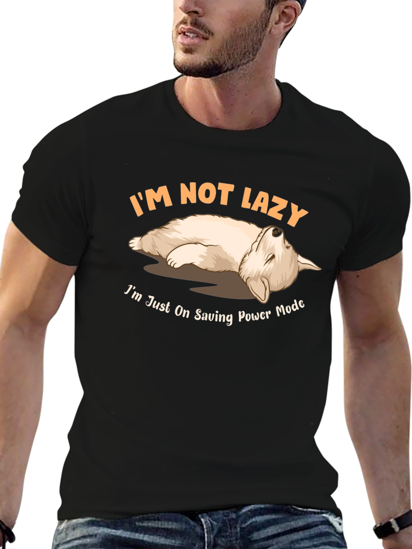 Im Not Lazy Saving Power Mode T-Shirt