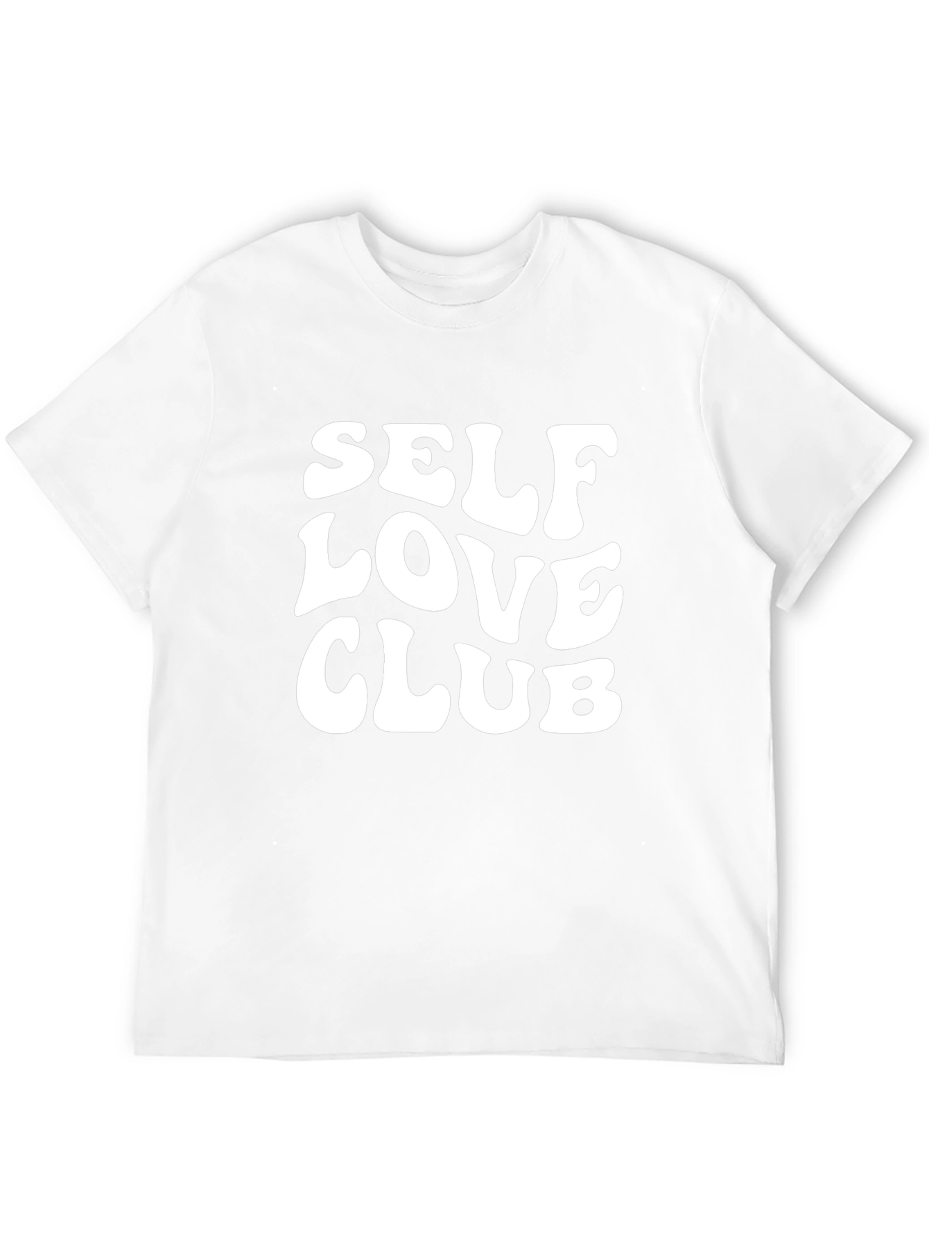 Self Love Club Graphic Tee - Black Cotton T-Shirt