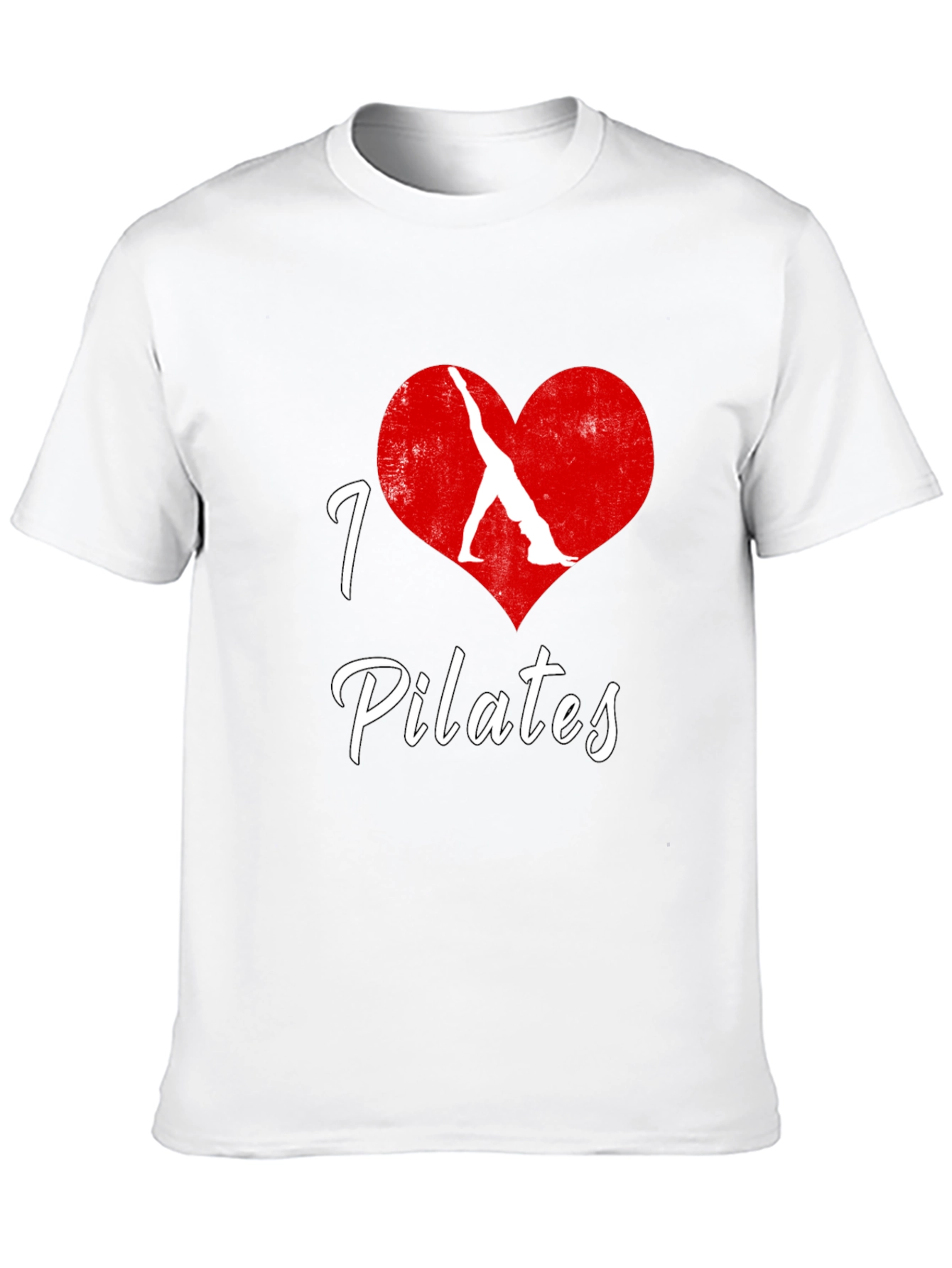 I Love Pilates Black T-Shirt