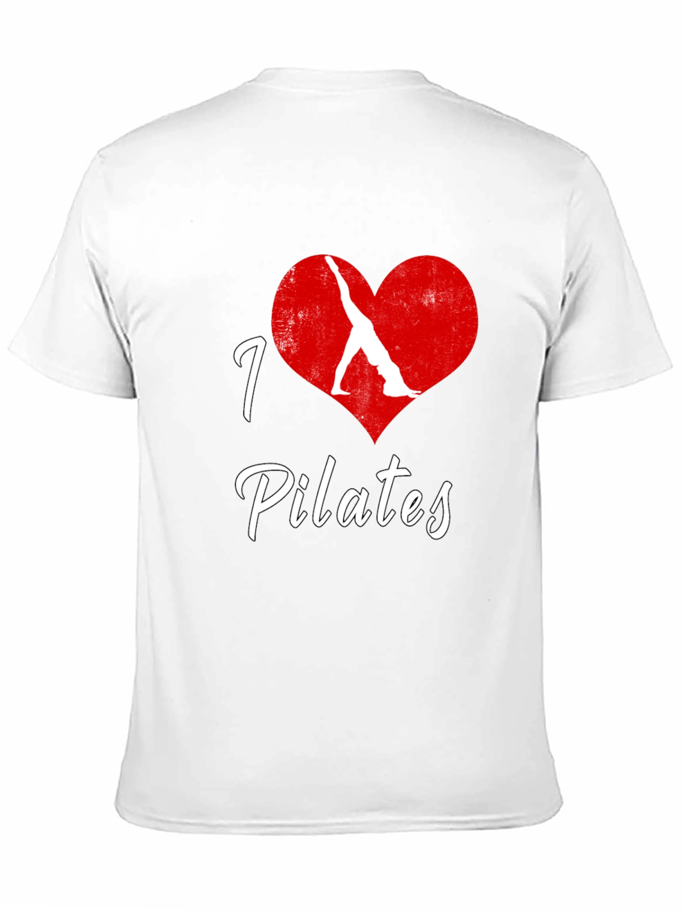 I Love Pilates Black T-Shirt
