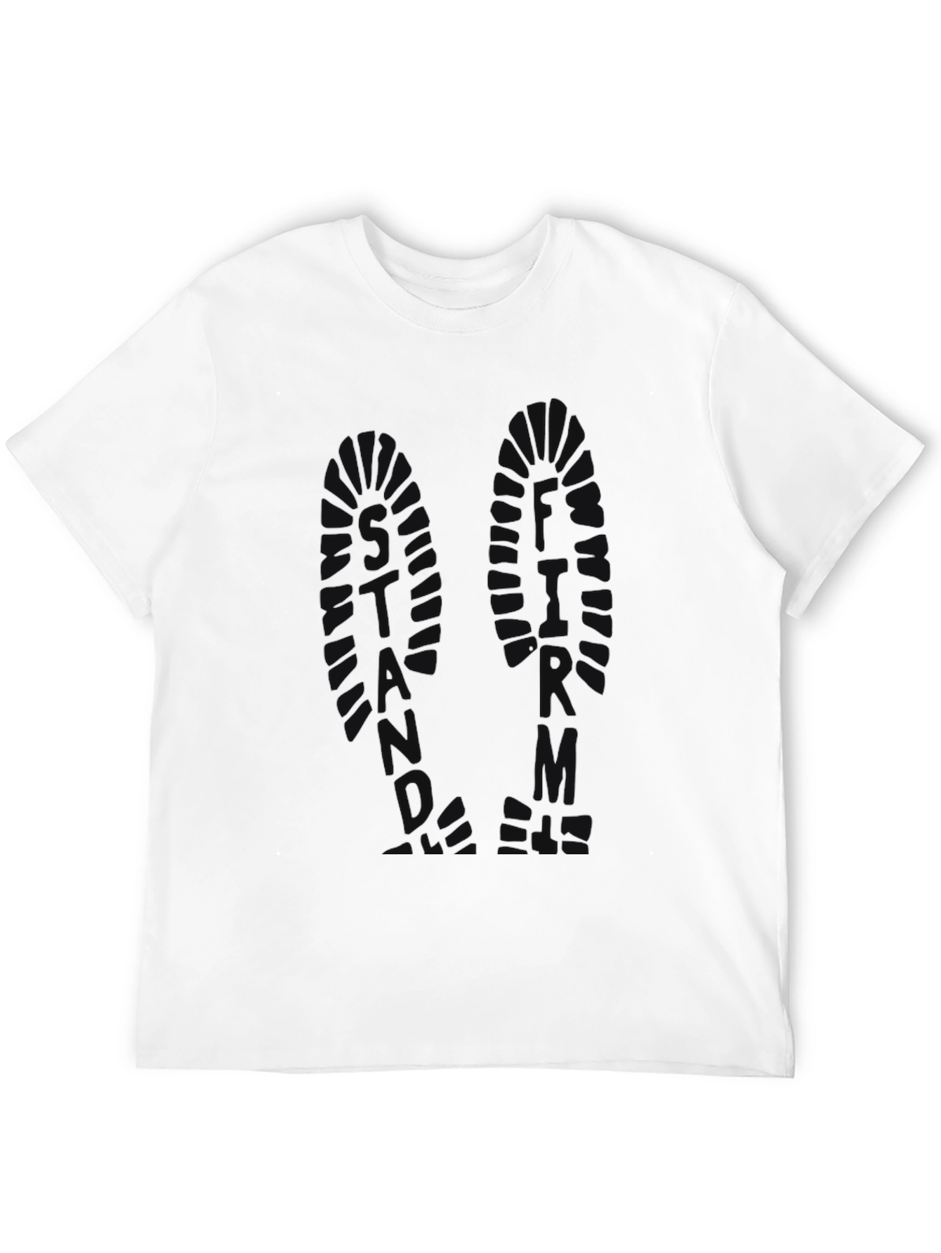 Black Graphic Print T-Shirt