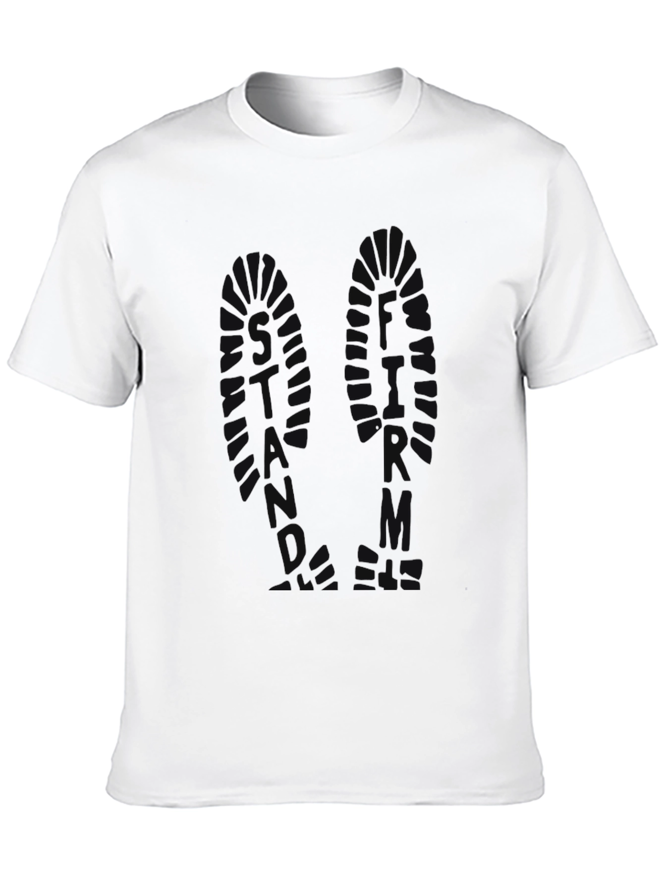 Black Graphic Print T-Shirt