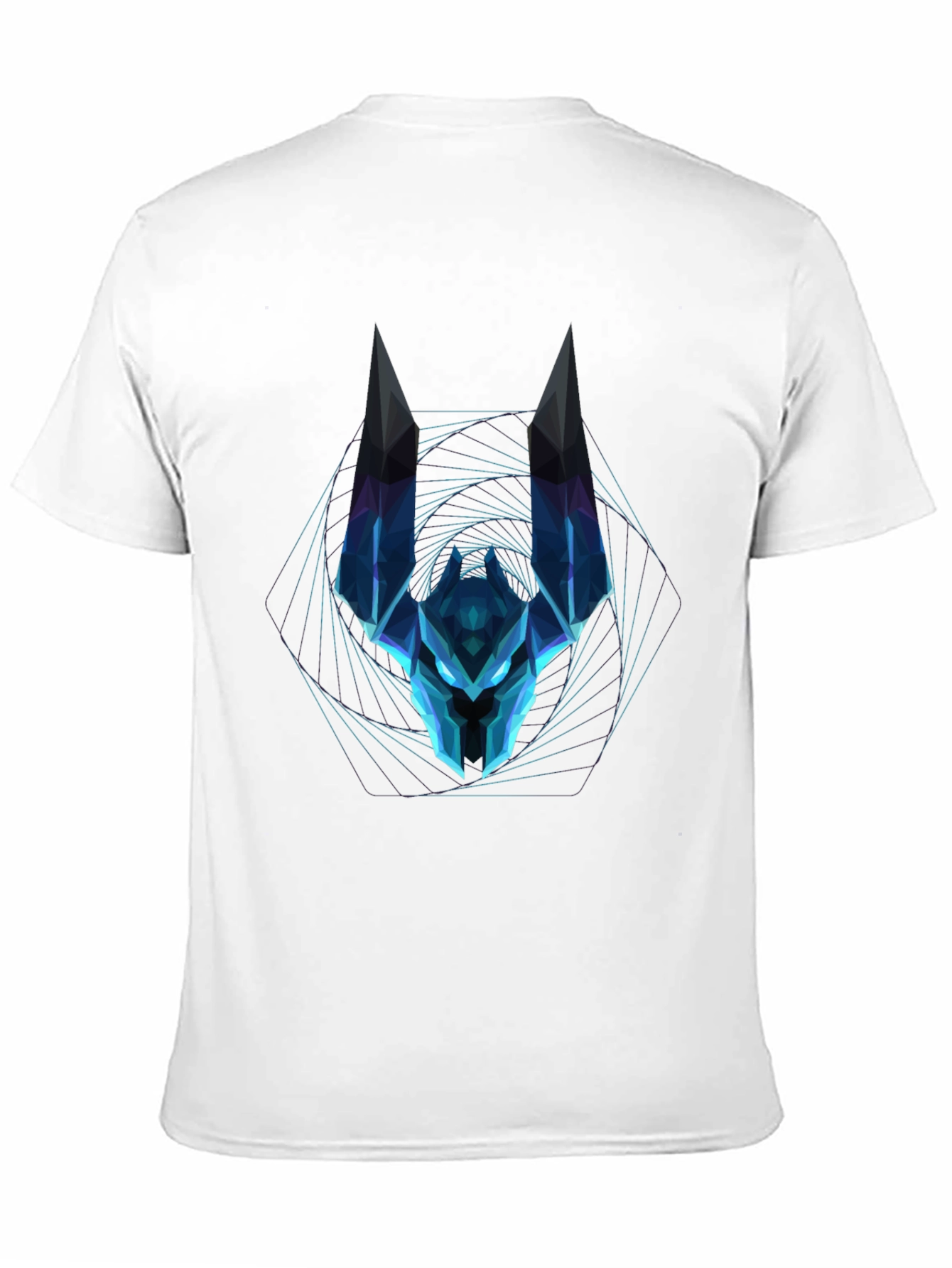 Geometric Anubis T-Shirt - Cool Graphic Tee