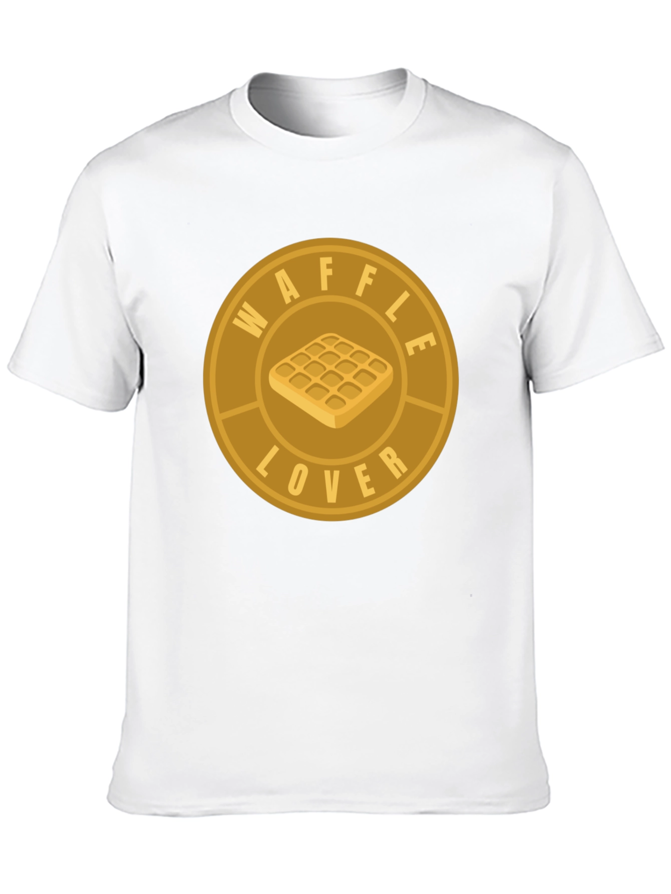 Waffle Lover Graphic T-Shirt - Casual Comfort