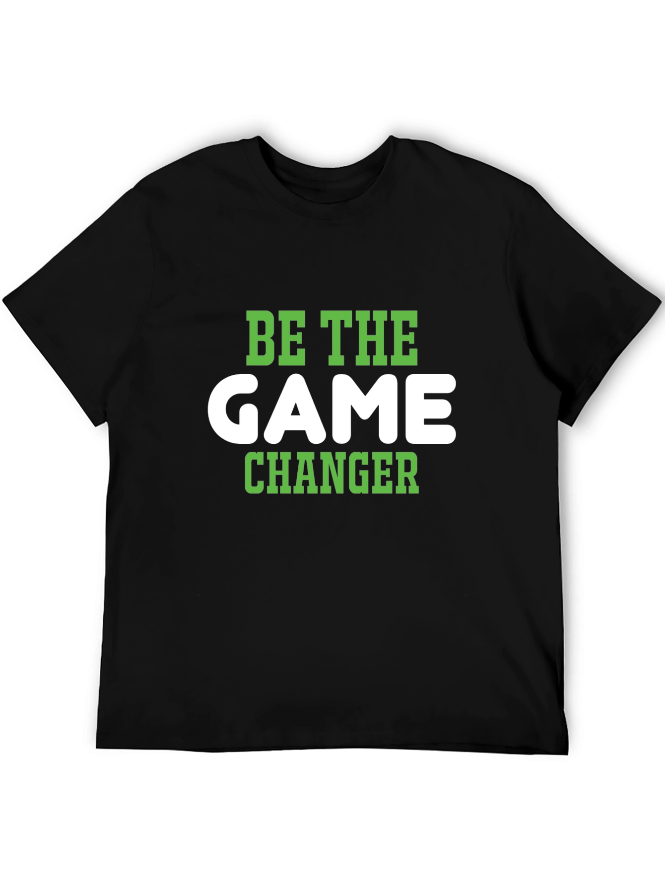 Be the Game Changer Graphic Tee - Black