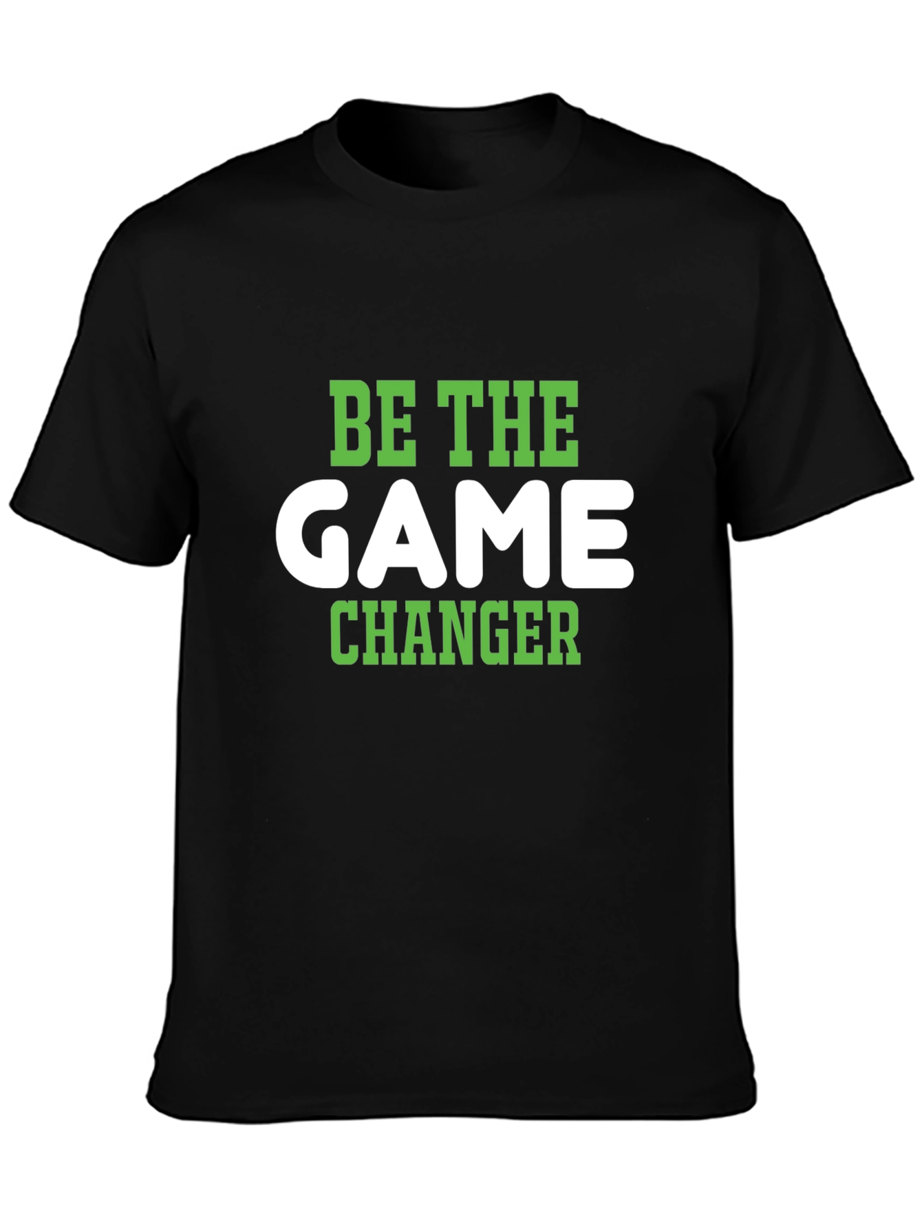Be the Game Changer Graphic Tee - Black