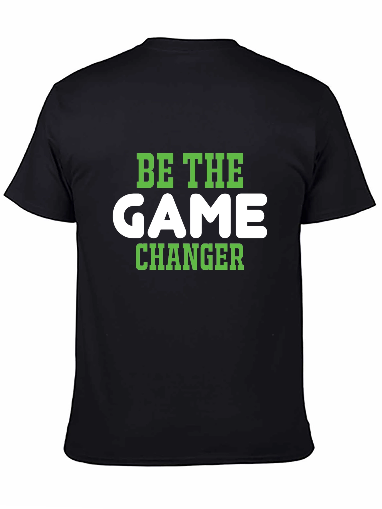 Be the Game Changer Graphic Tee - Black