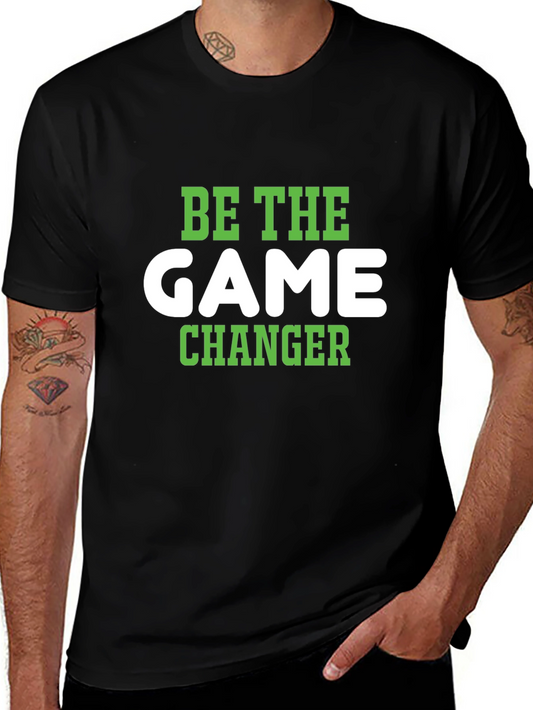 Be the Game Changer Graphic Tee - Black