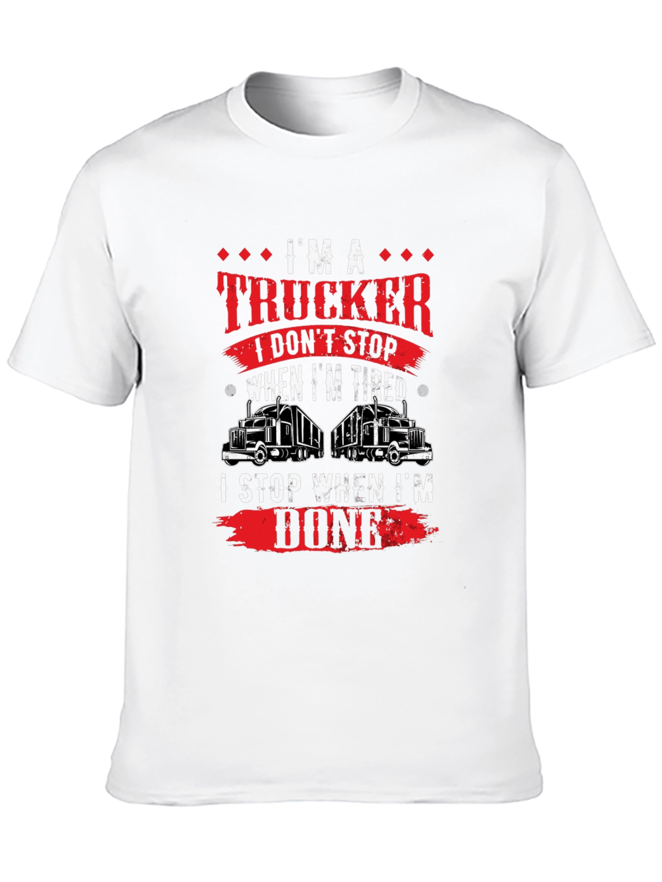 Im a Trucker Graphic T-Shirt