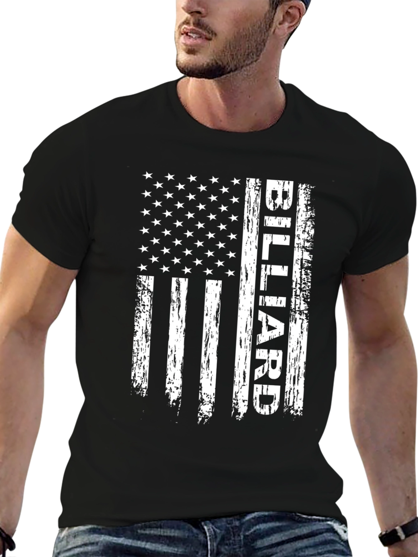 Billiard American Flag T-Shirt