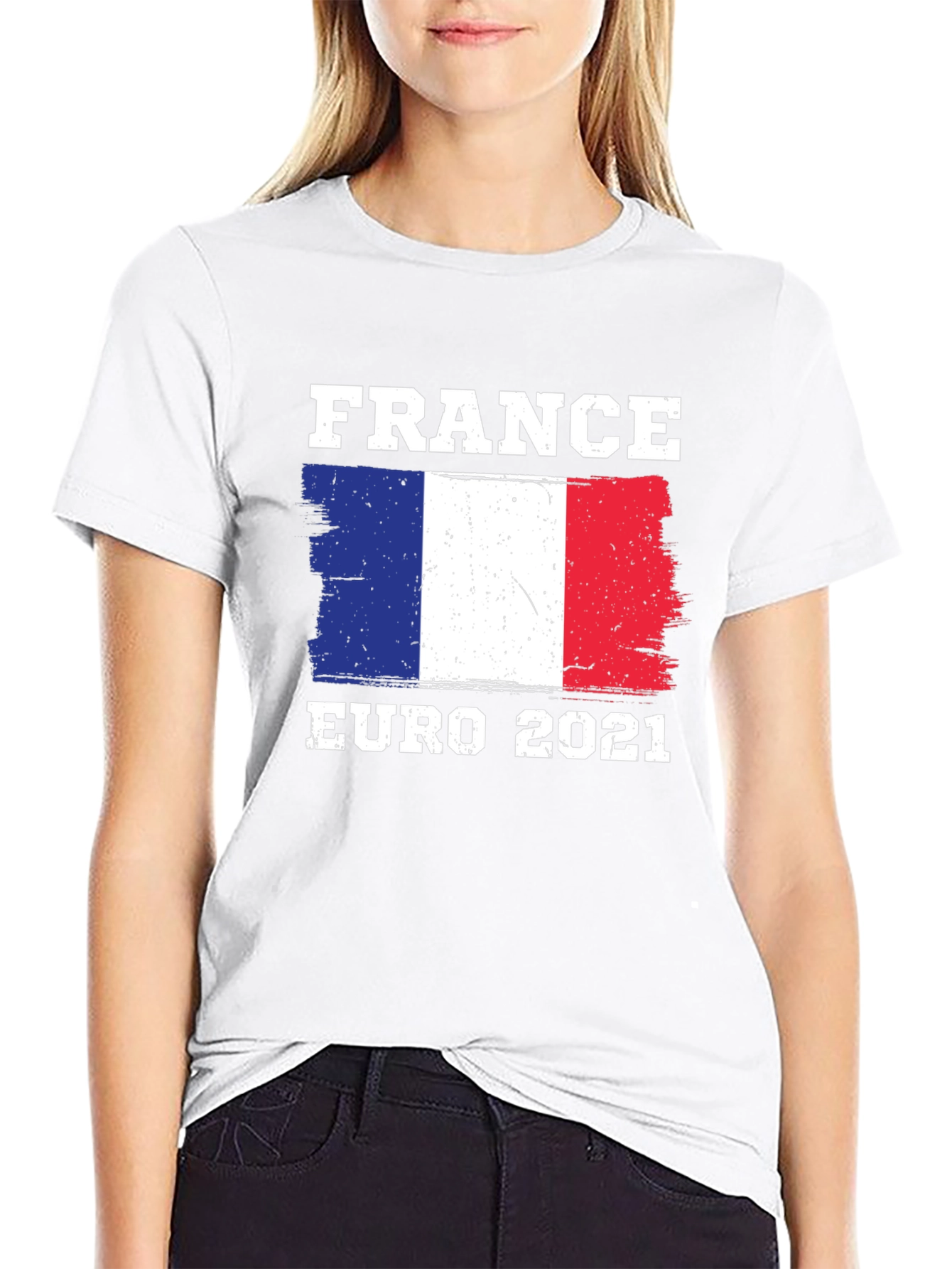 France Euro 2021 T-Shirt - Black