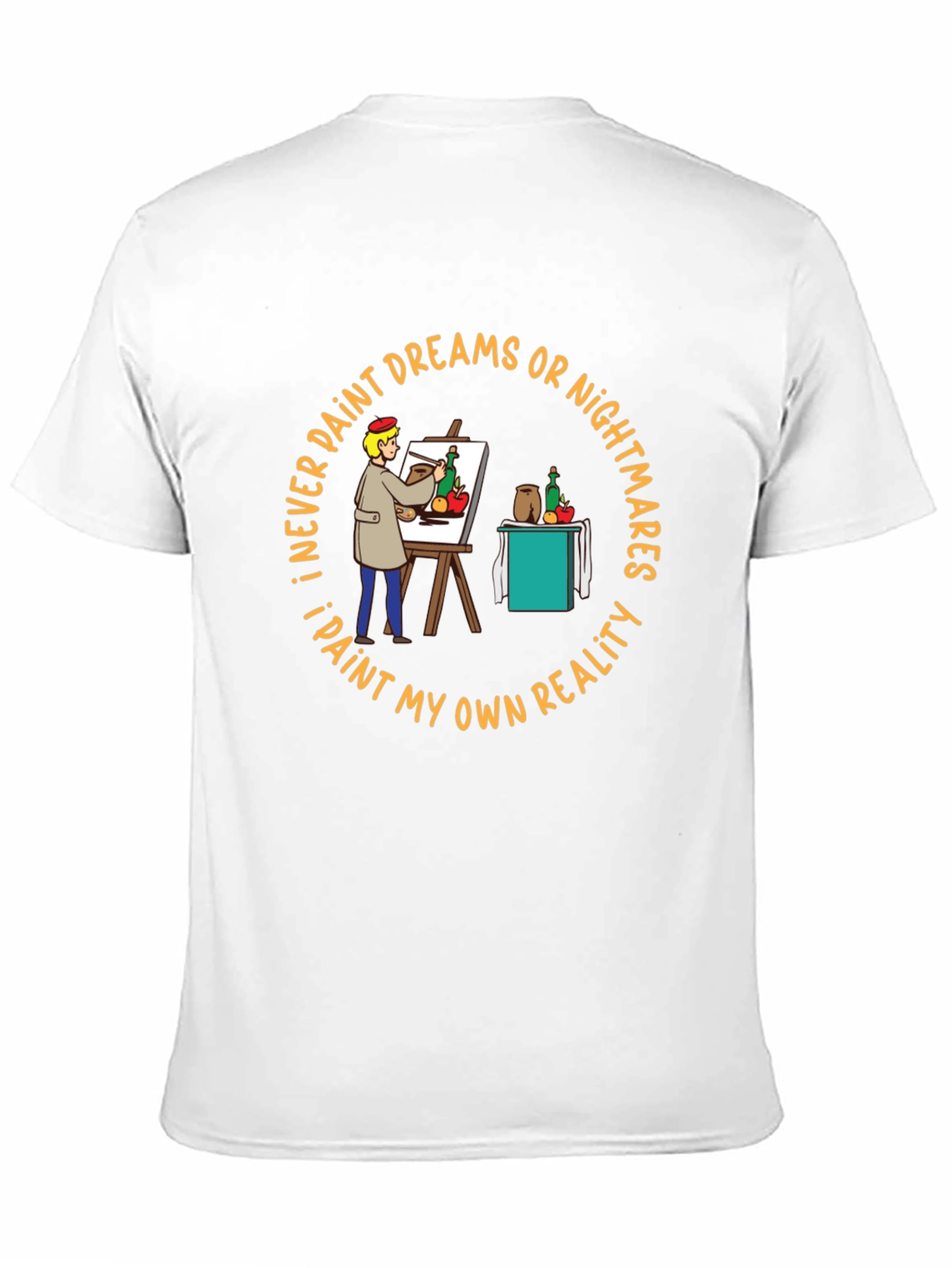Painters Reality T-Shirt - Artistic Expression Tee