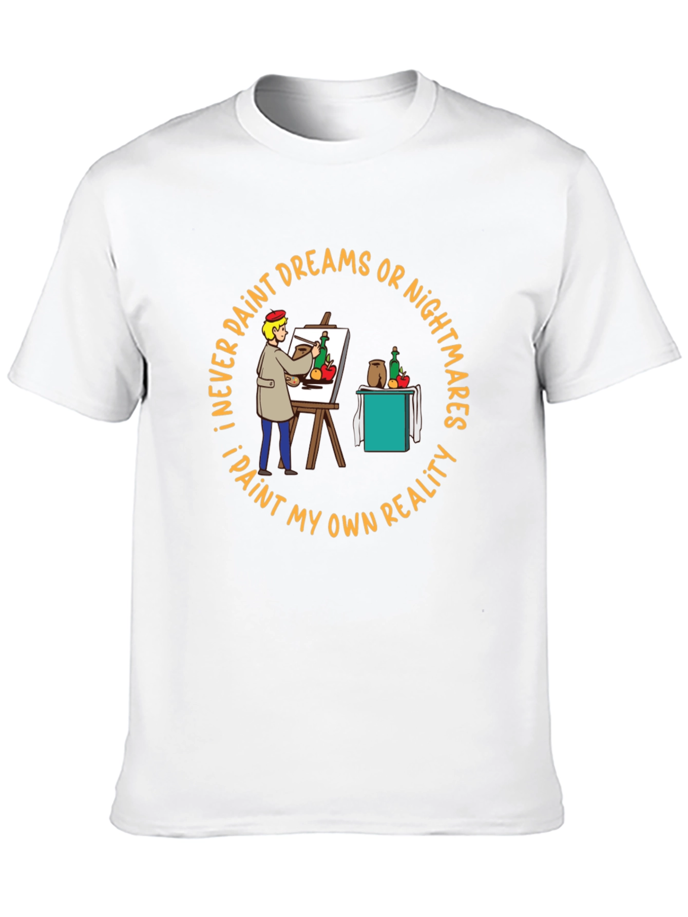Painters Reality T-Shirt - Artistic Expression Tee