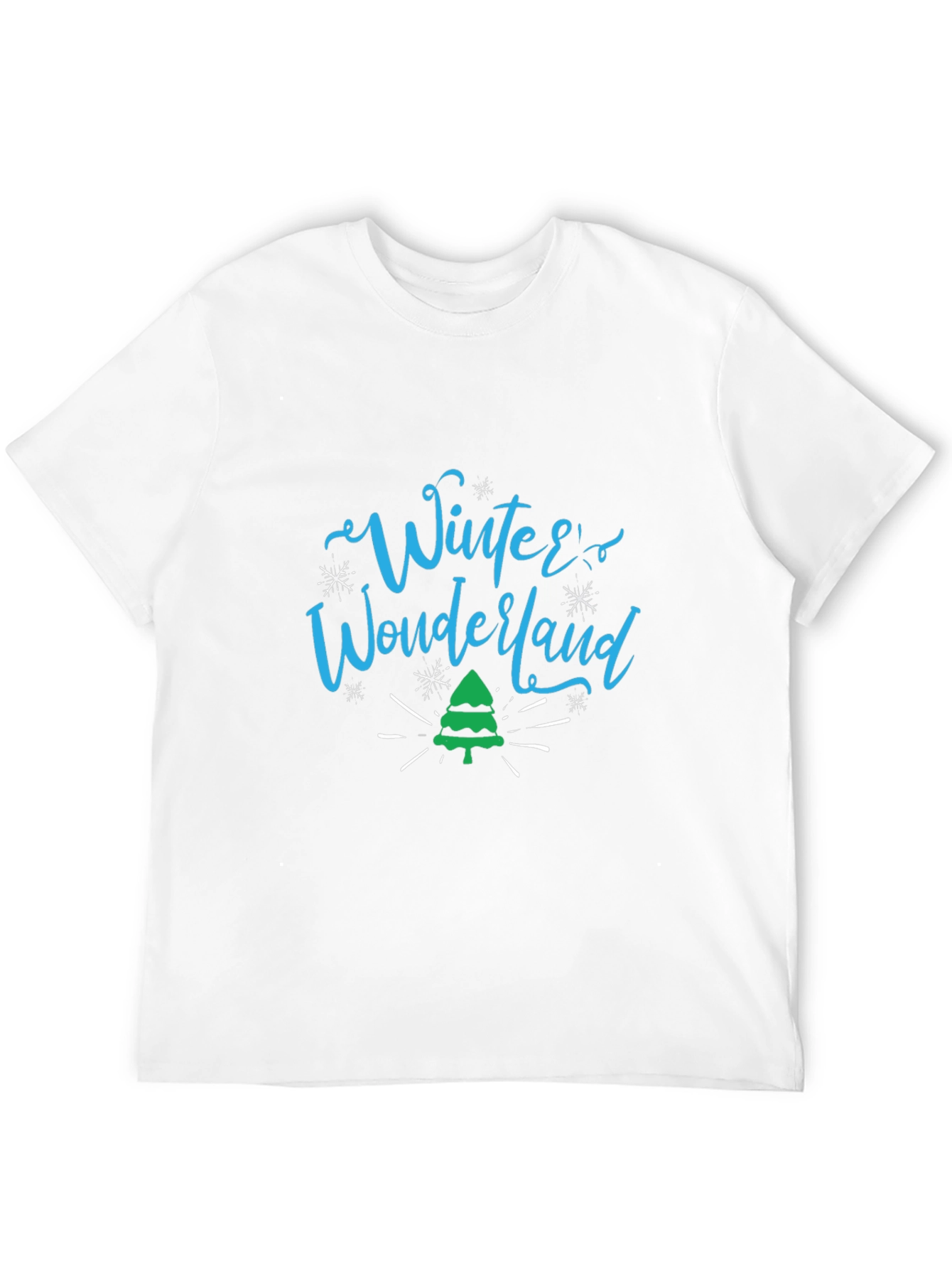 Winter Wonderland Black T-Shirt