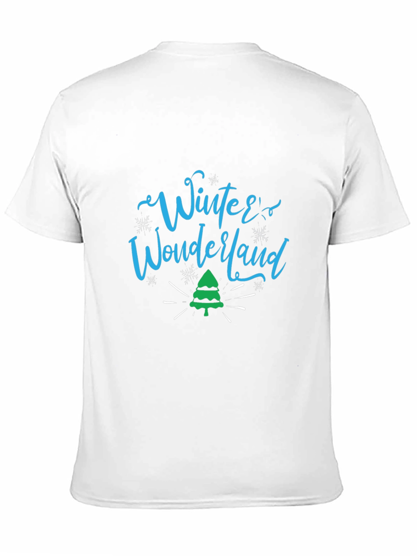 Winter Wonderland Black T-Shirt