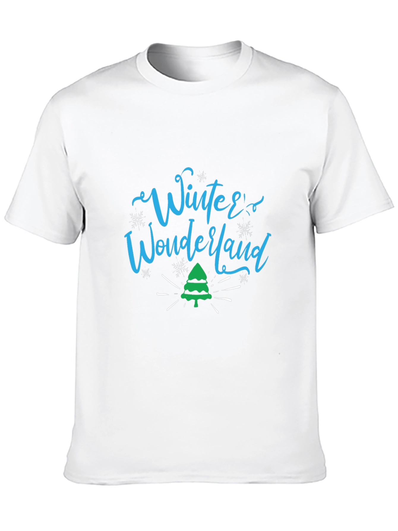 Winter Wonderland Black T-Shirt