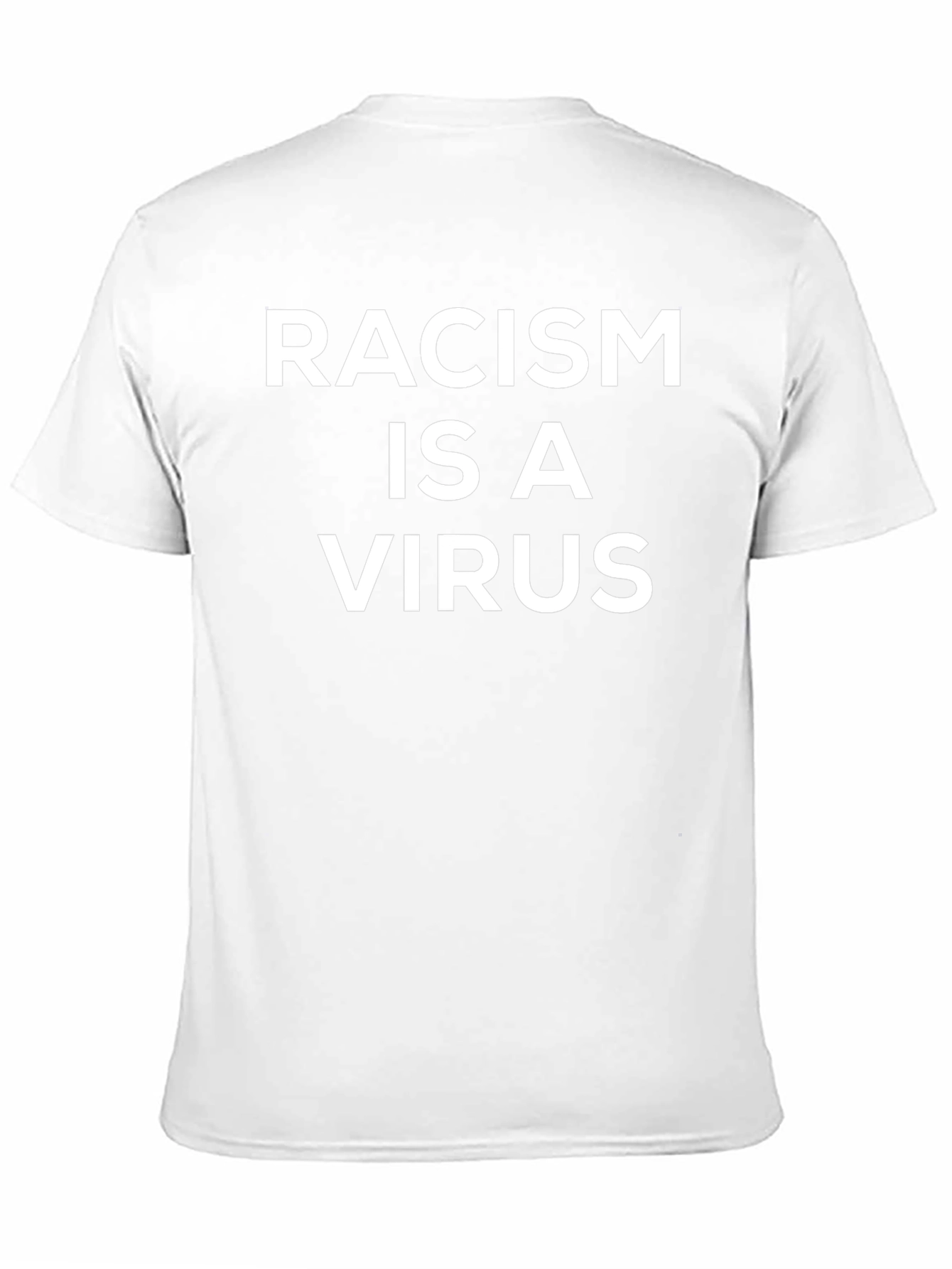 Racism is a Virus Black Graphic Tee