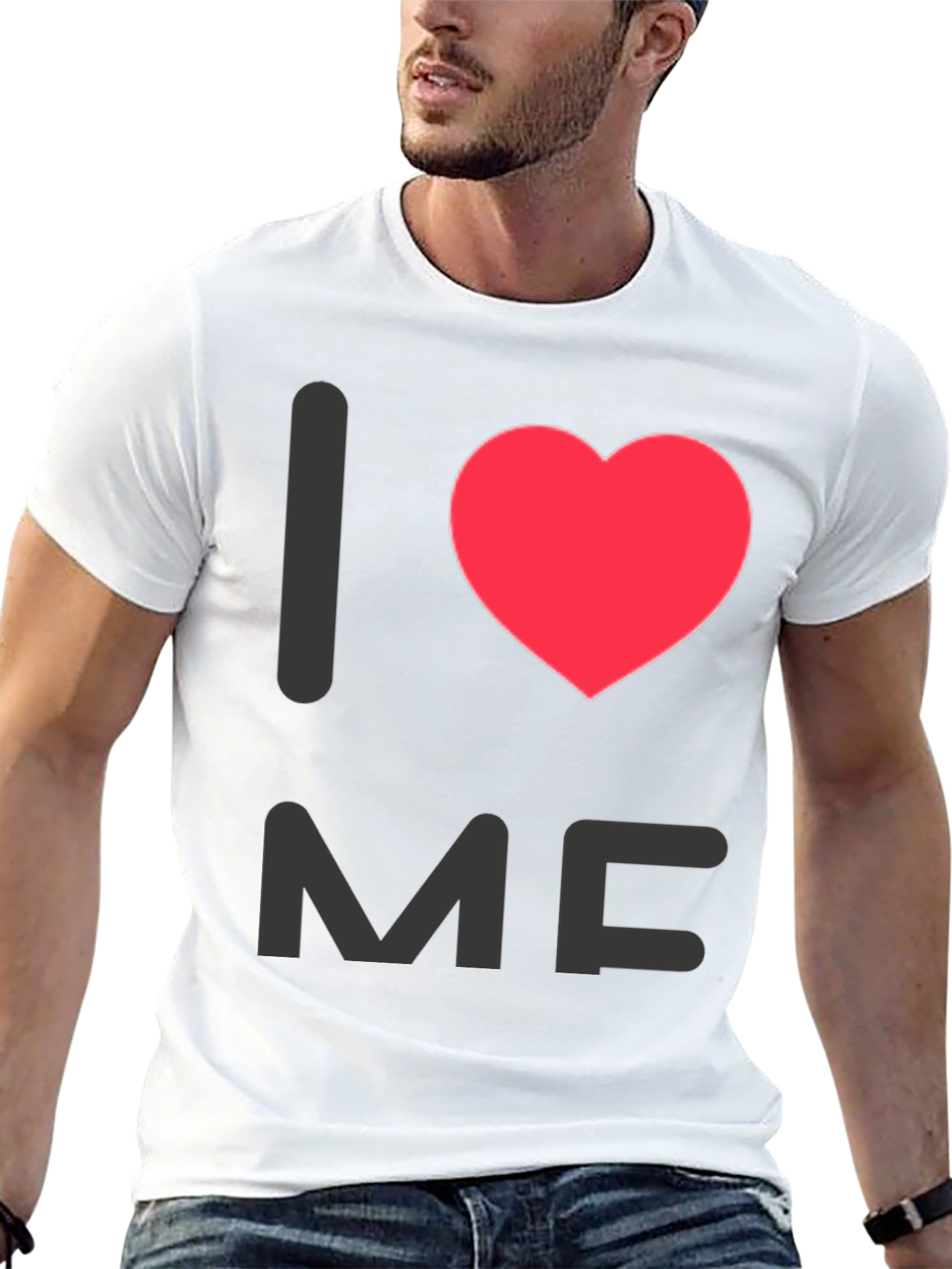 I Heart Me Graphic Tee - Classic Comfort