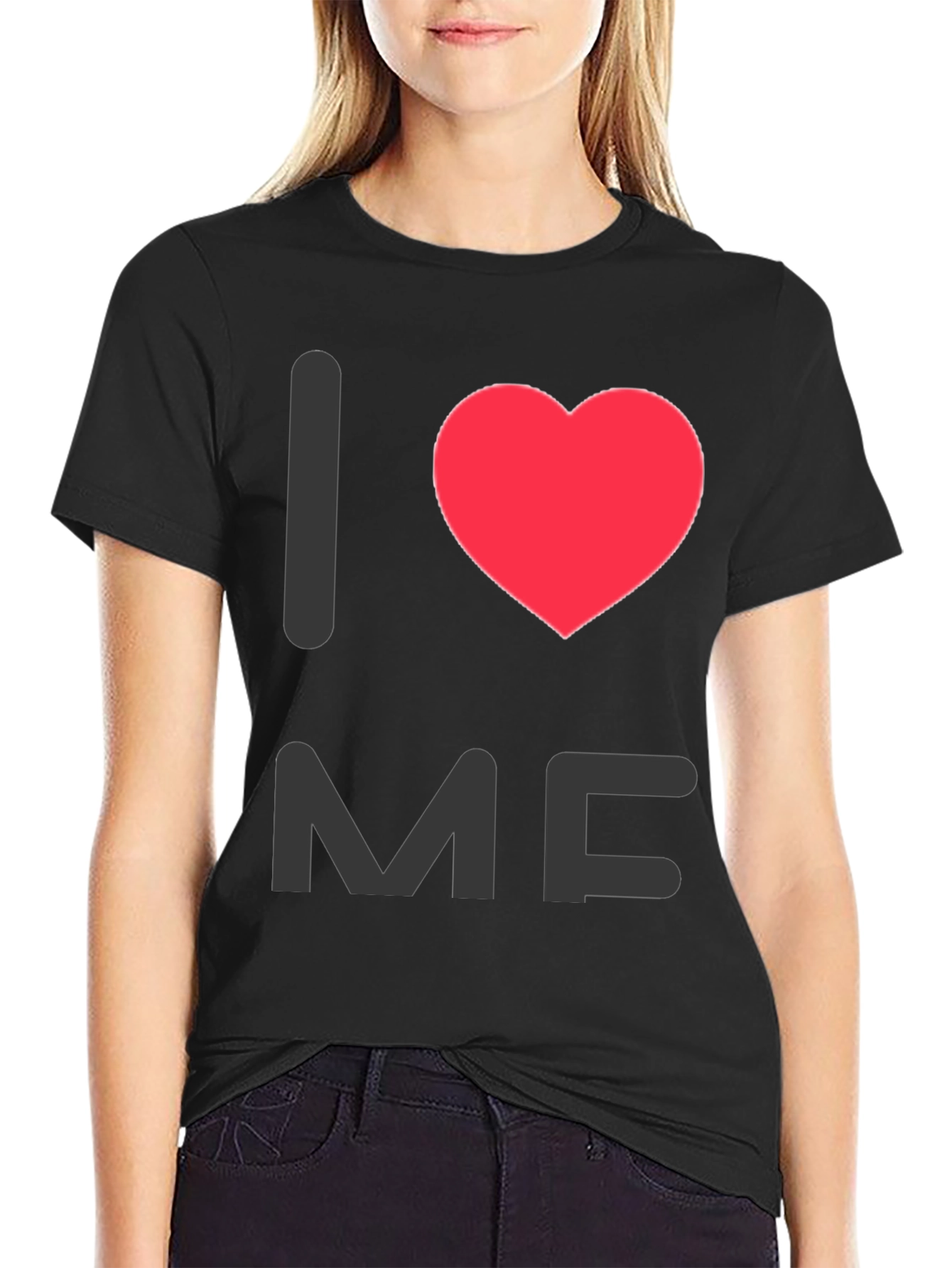 I Heart Me Graphic Tee - Classic Comfort