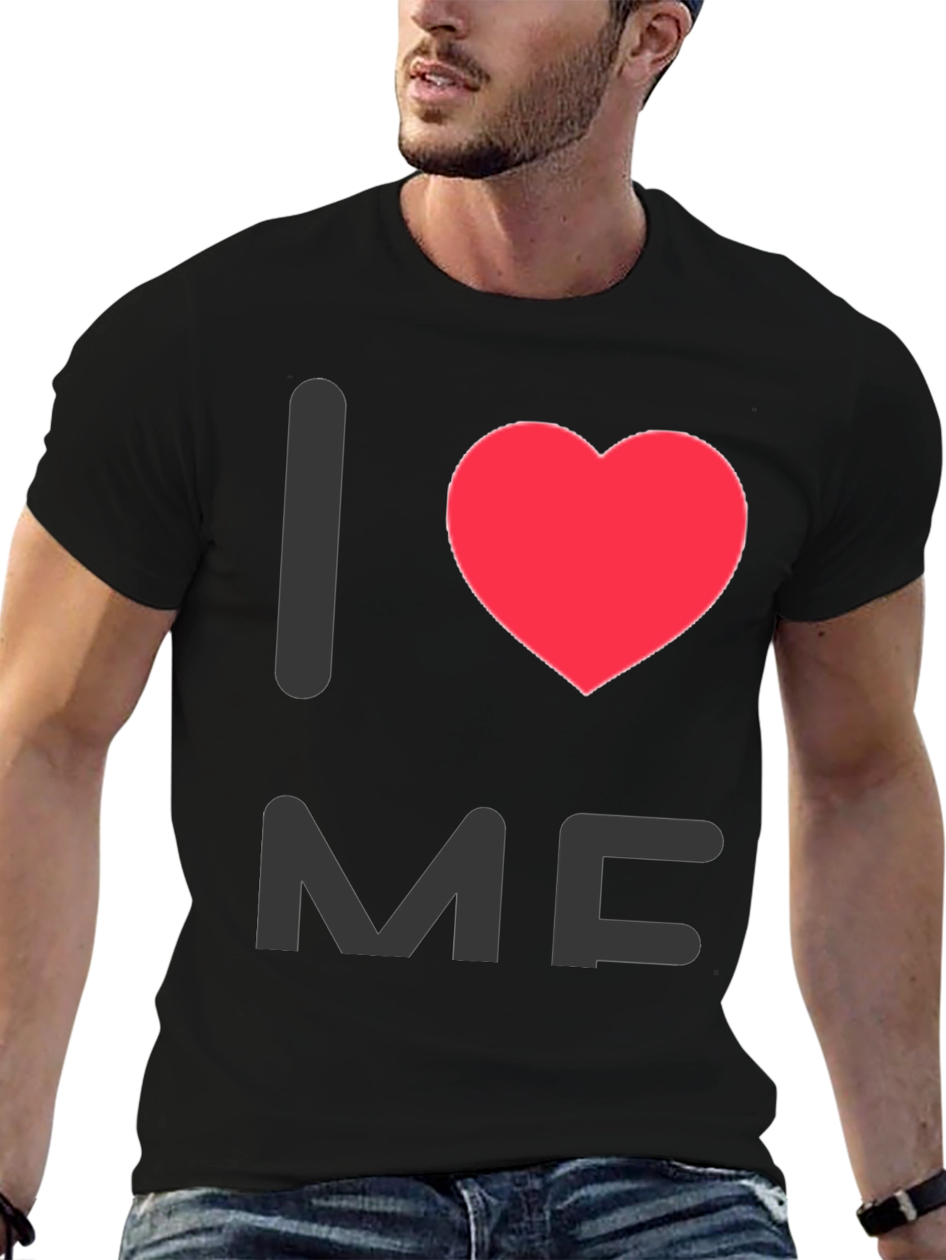I Heart Me Graphic Tee - Classic Comfort
