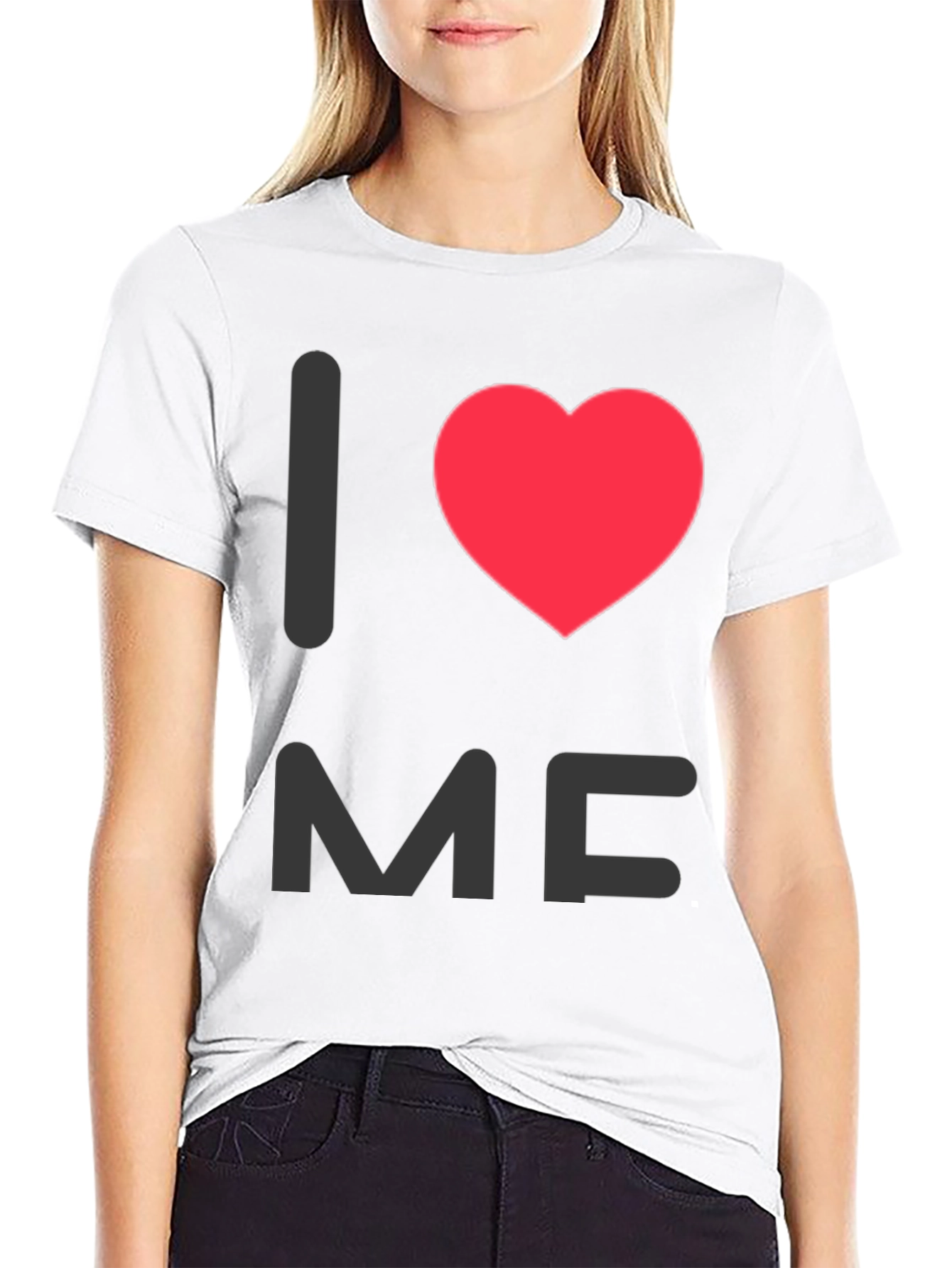 I Heart Me Graphic Tee - Classic Comfort