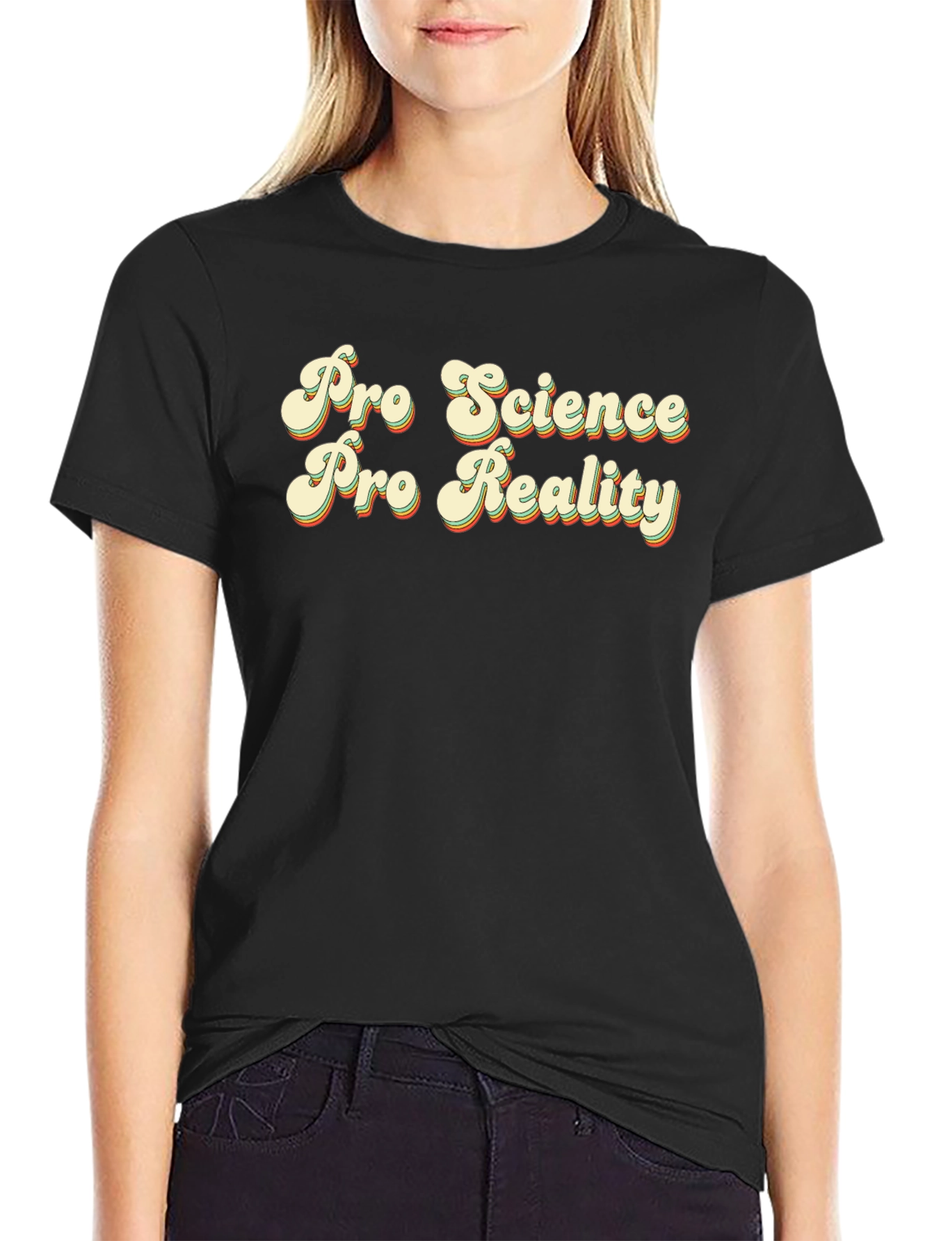 Pro Science Pro Reality Graphic Tee - Black