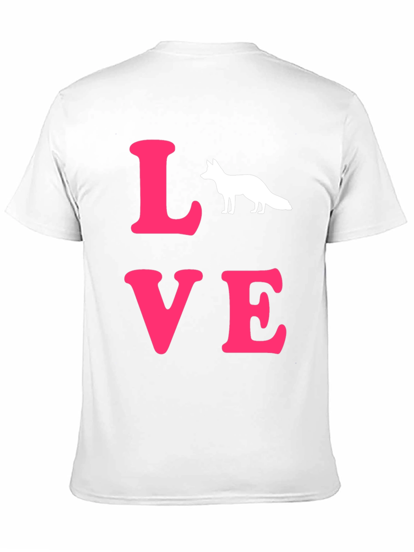 Love Foxes Black T-Shirt | Novelty Graphic Tee