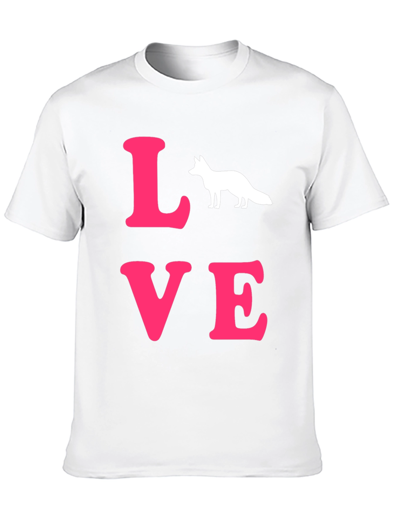 Love Foxes Black T-Shirt | Novelty Graphic Tee
