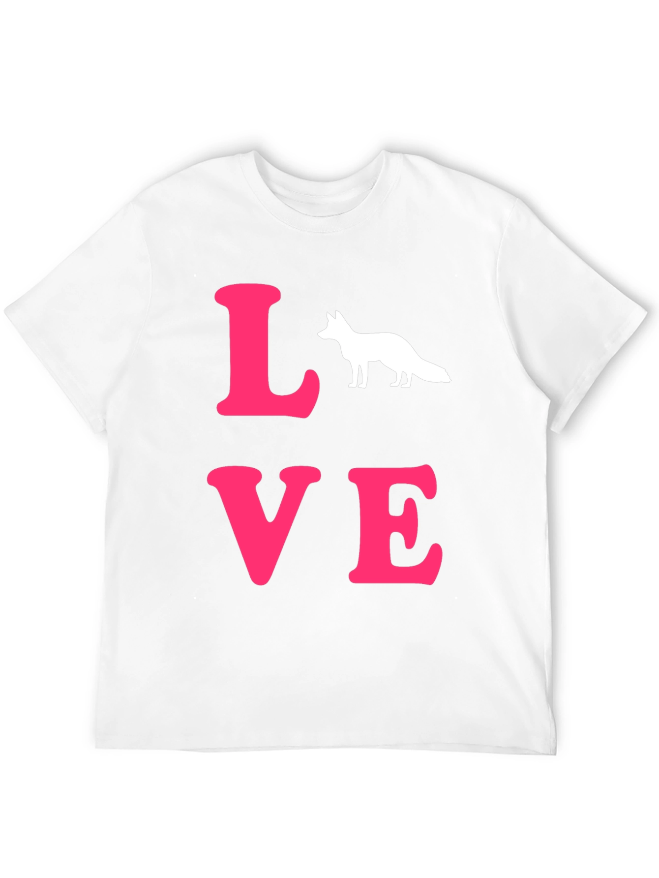Love Foxes Black T-Shirt | Novelty Graphic Tee