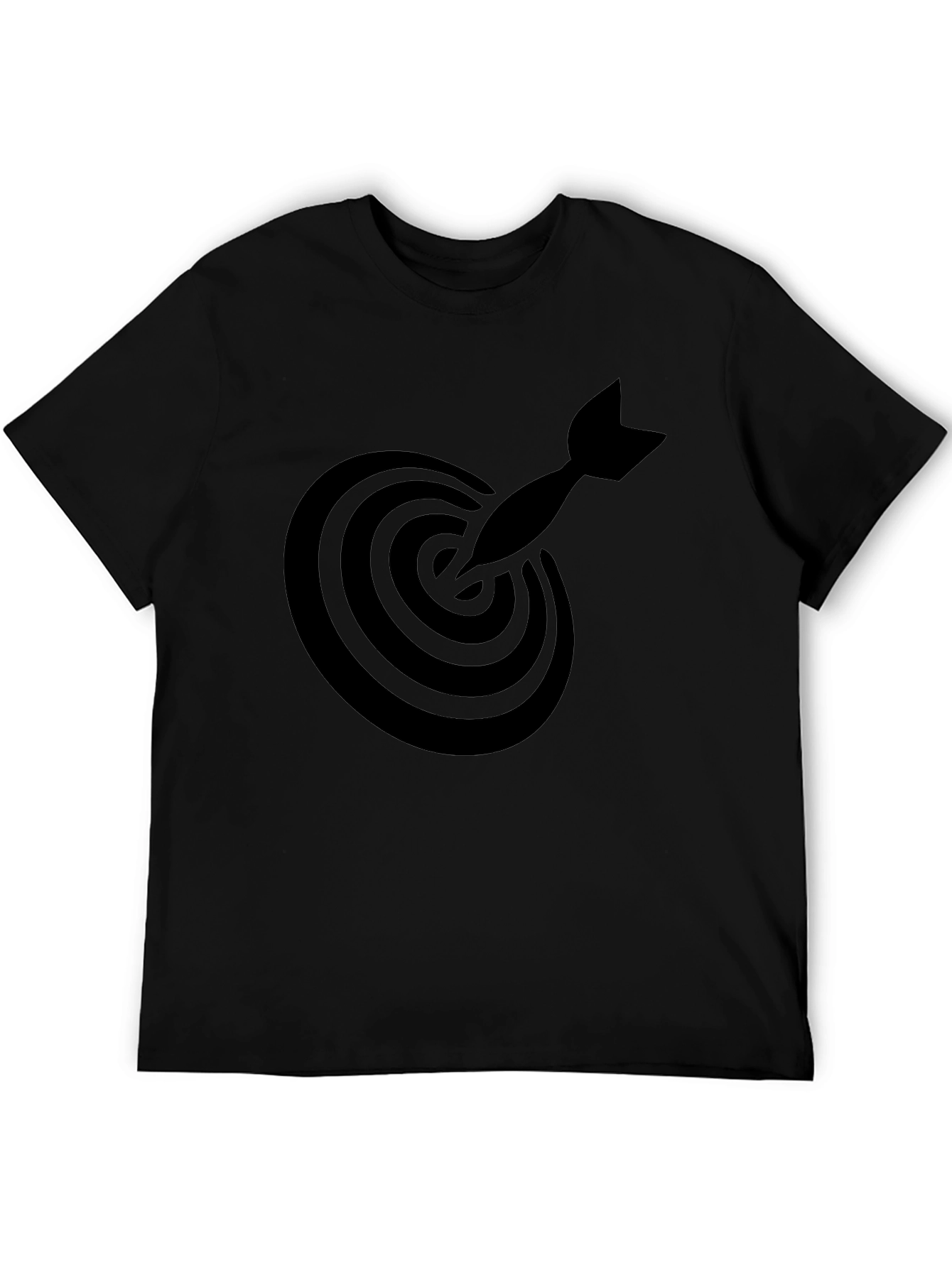 Target Dart T-Shirt - Black Graphic Tee