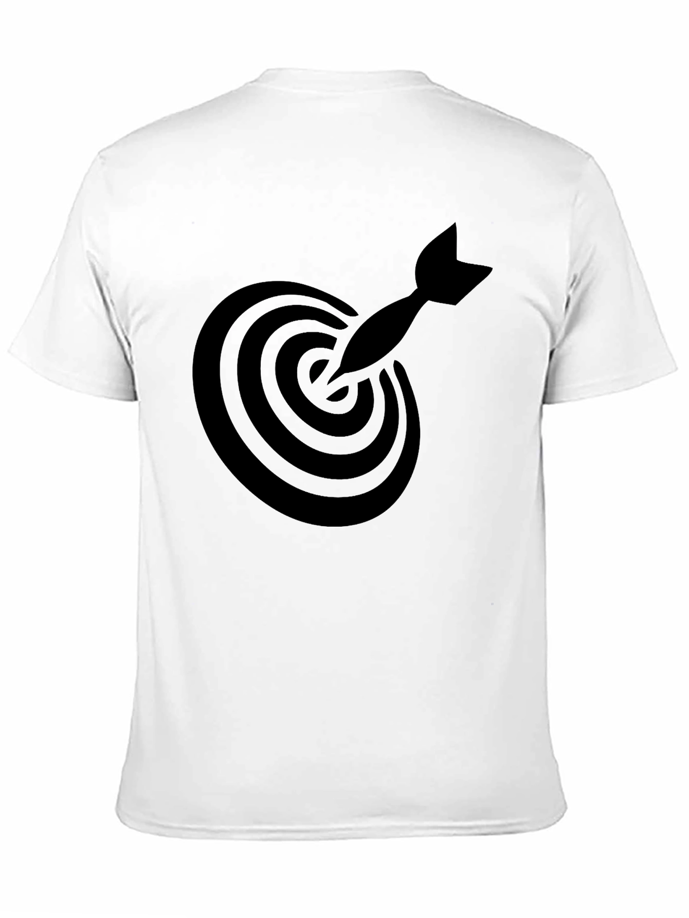Target Dart T-Shirt - Black Graphic Tee
