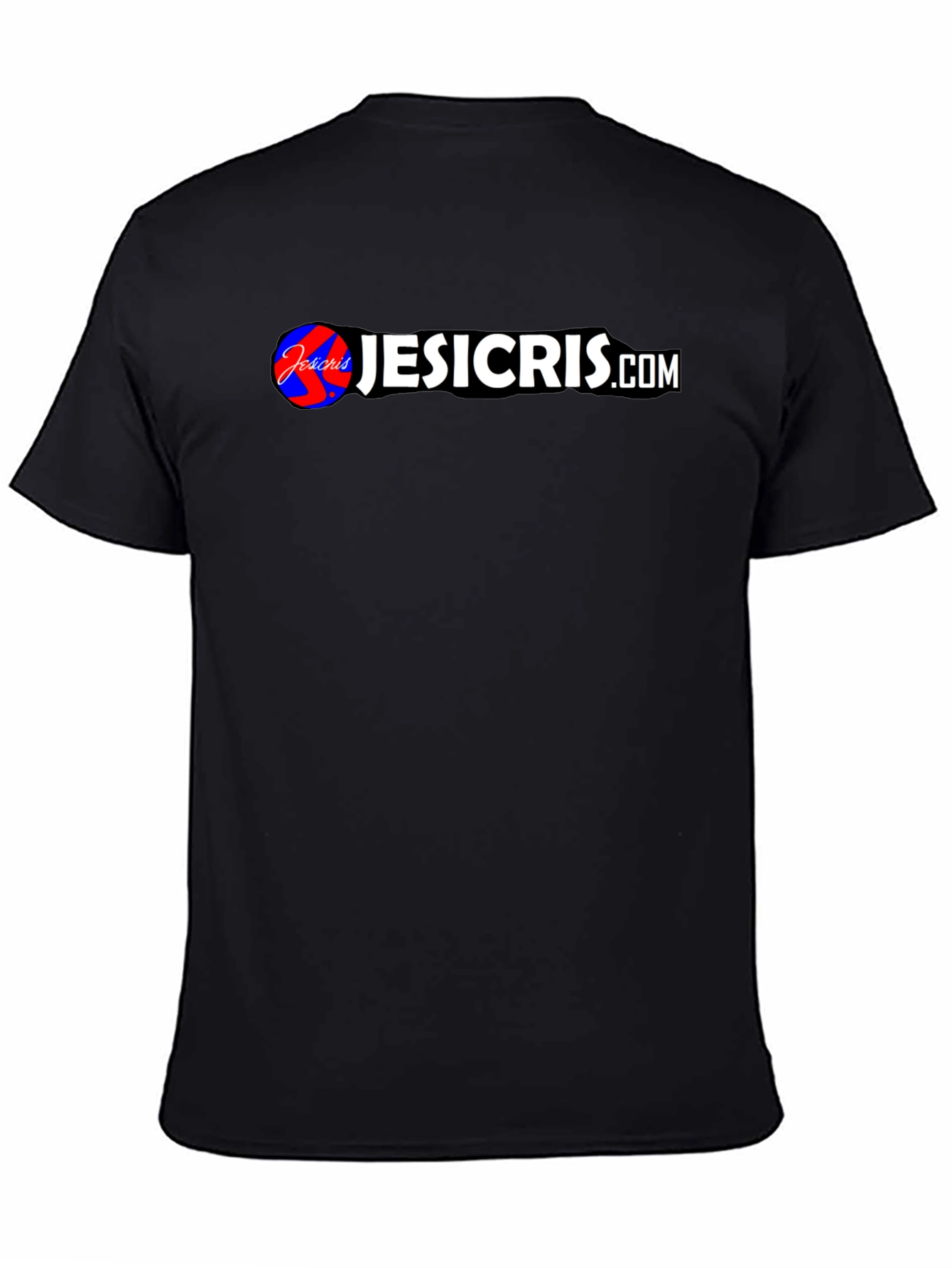 Jesicris.com Black Graphic Tee