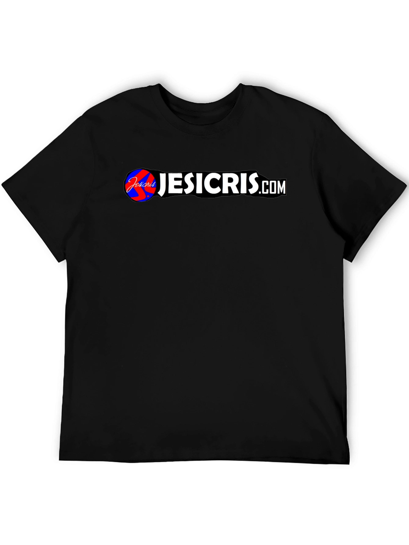 Jesicris.com Black Graphic Tee