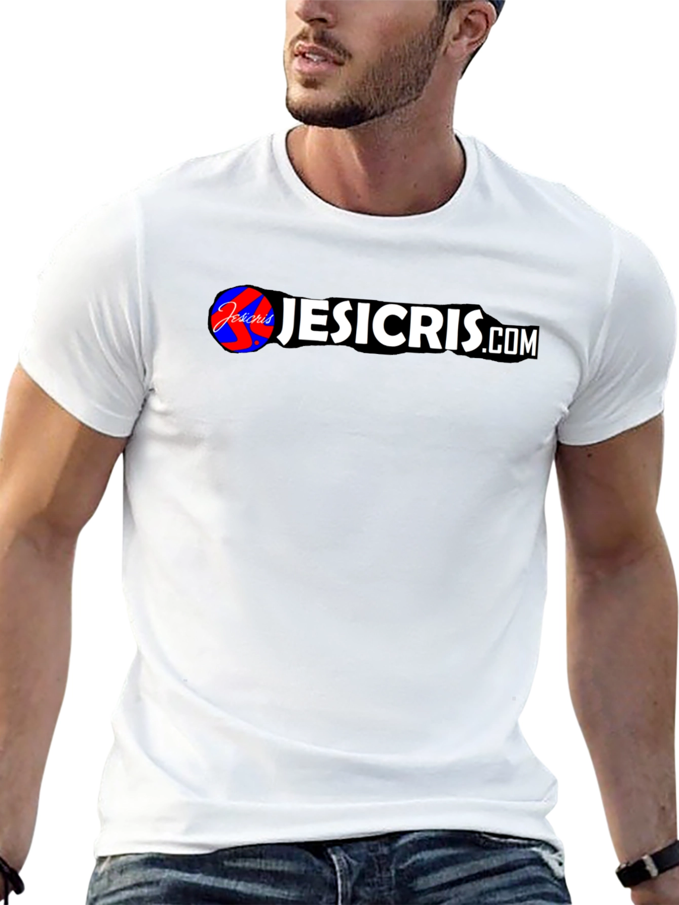 Jesicris.com Black Graphic Tee