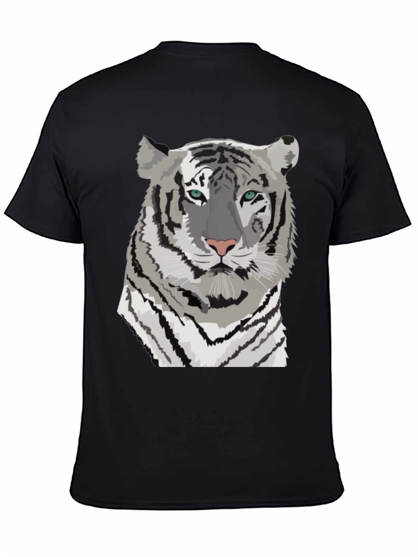 Tiger Graphic Tee - Cool Animal Print Shirt