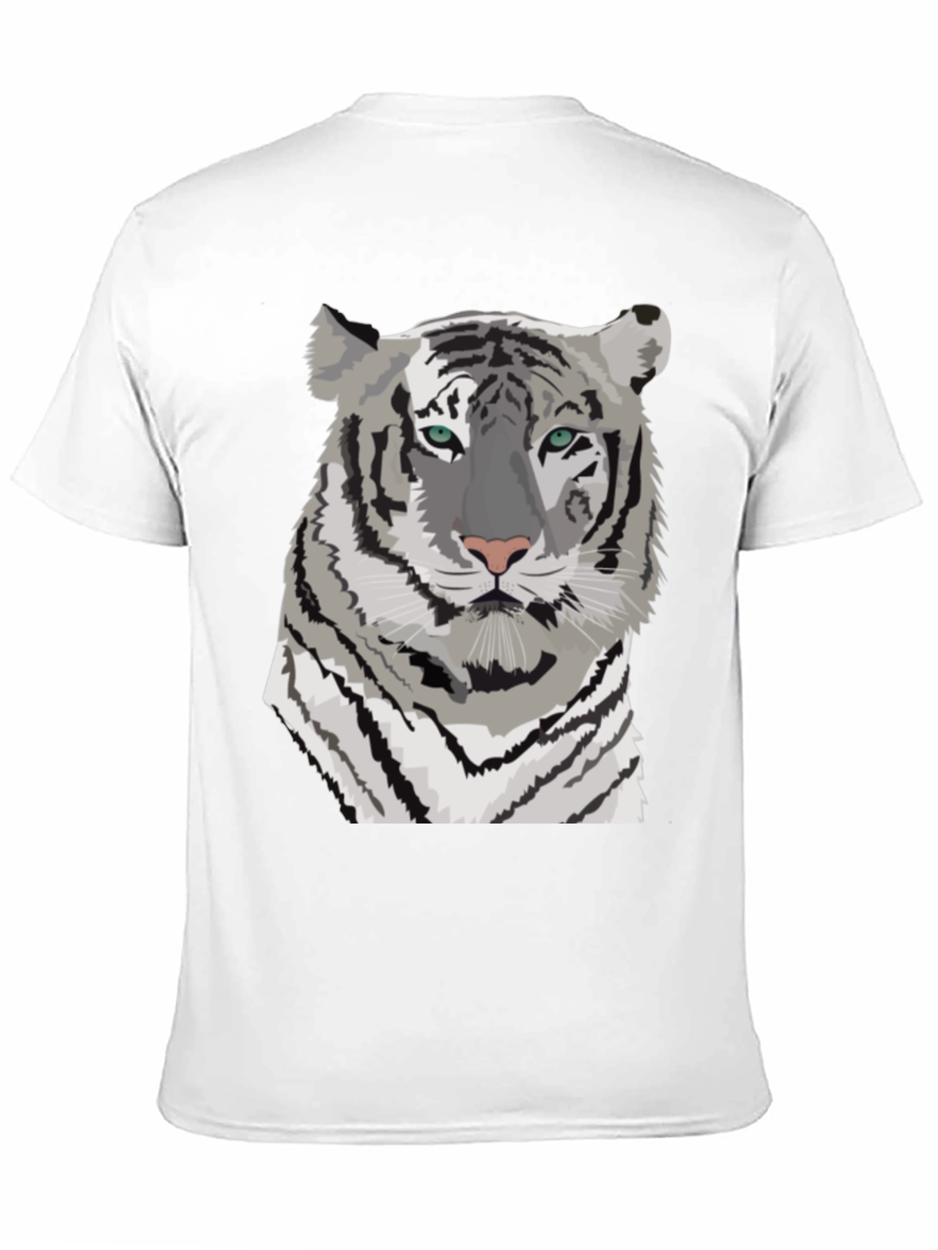 Tiger Graphic Tee - Cool Animal Print Shirt