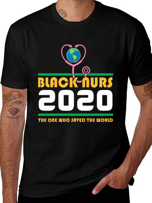 Black Nurses 2020 T-Shirt - Save the World