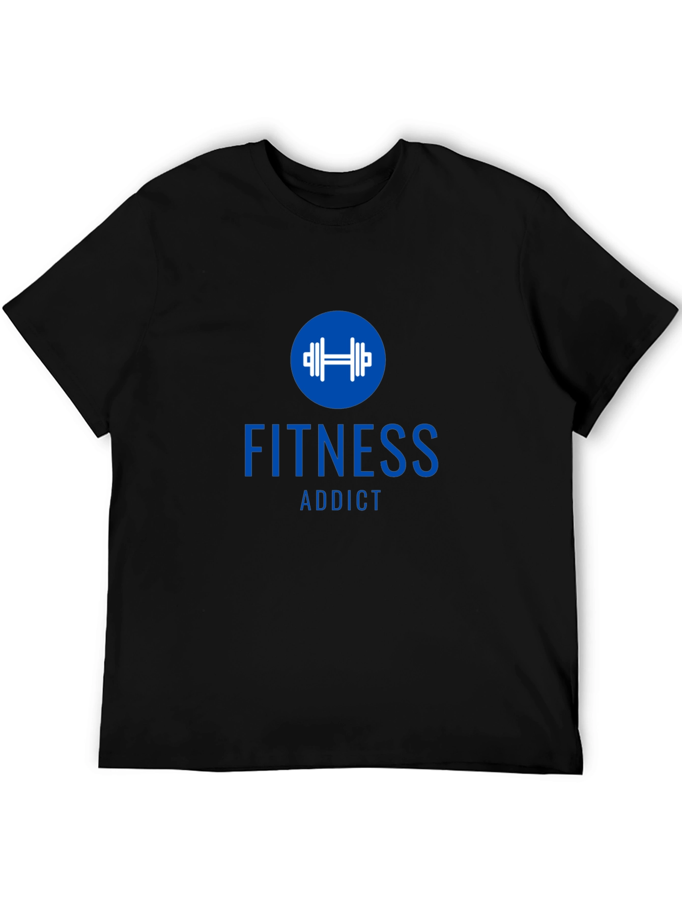 Fitness Addict Black T-Shirt