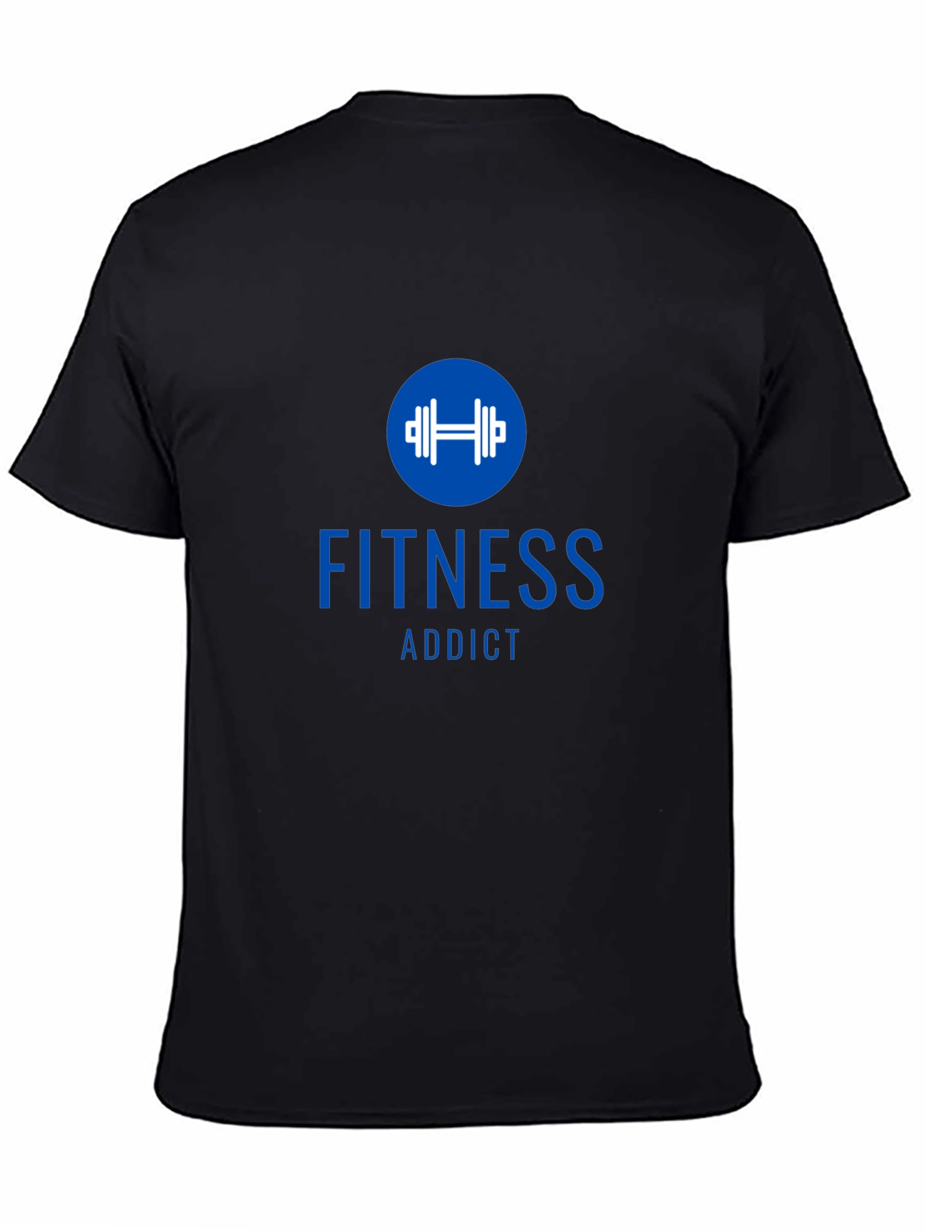 Fitness Addict Black T-Shirt