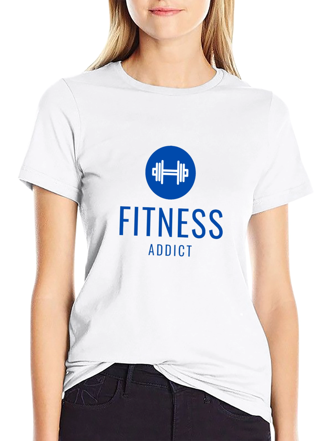 Fitness Addict Black T-Shirt